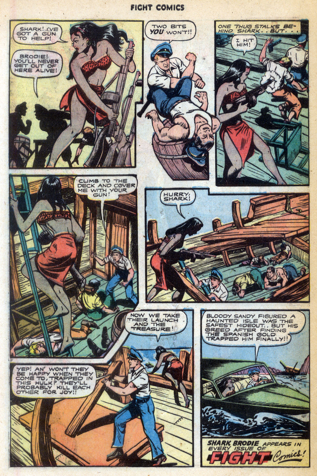 Read online Fight Comics comic -  Issue #43 - 40