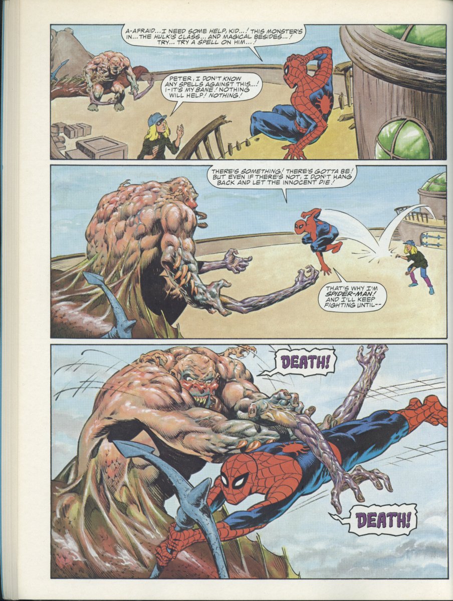 Read online Marvel Graphic Novel comic -  Issue #22 - Spider-Man - Hooky - 34
