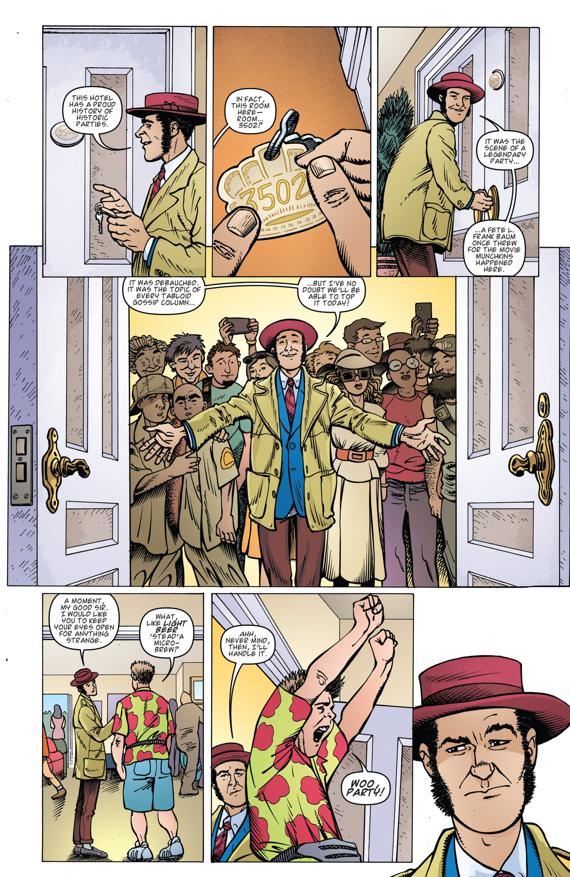 Read online Dirk Gently's Holistic Detective Agency comic -  Issue #2 - 19