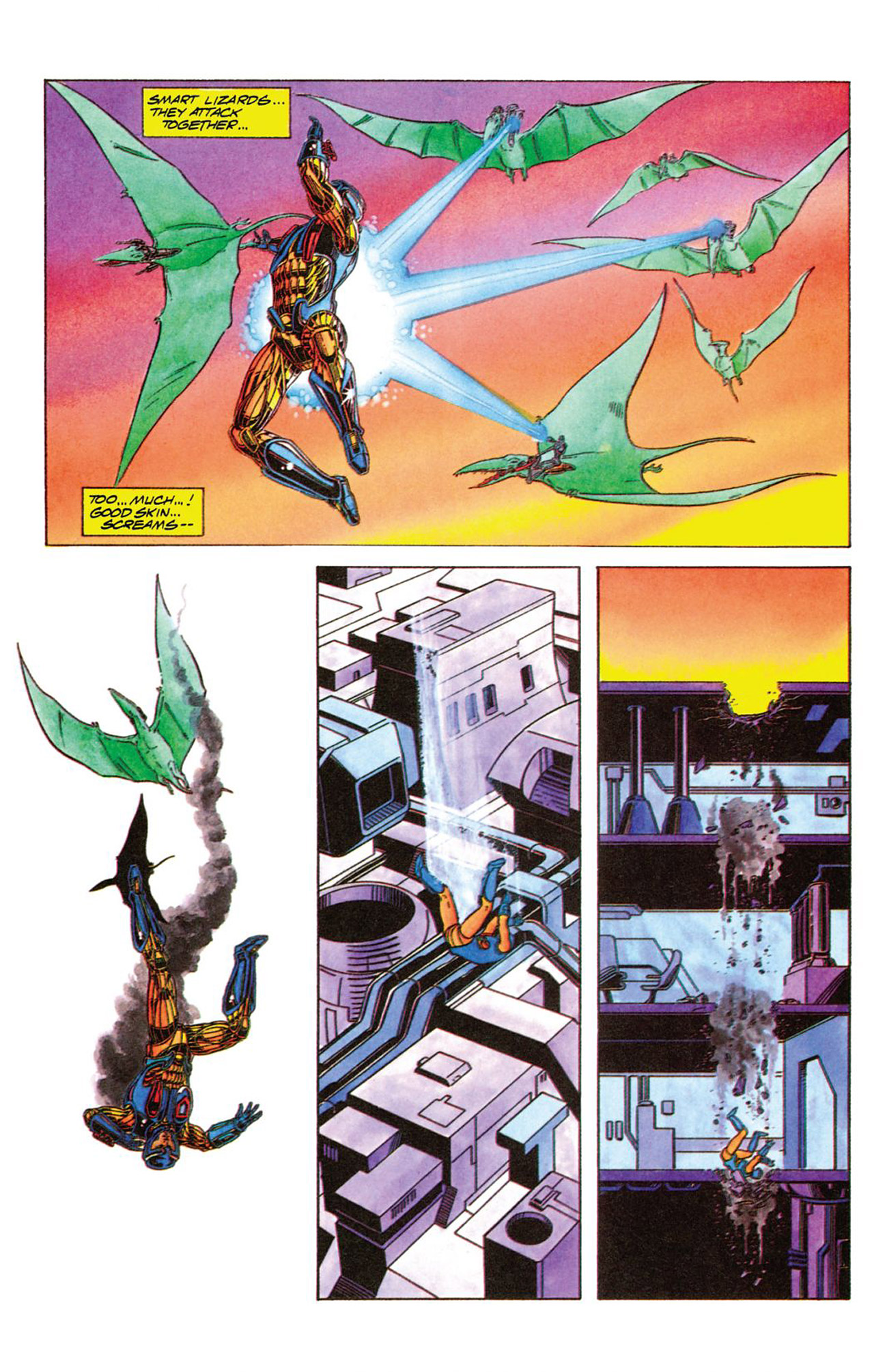 Read online X-O Manowar (1992) comic -  Issue #7 - 16