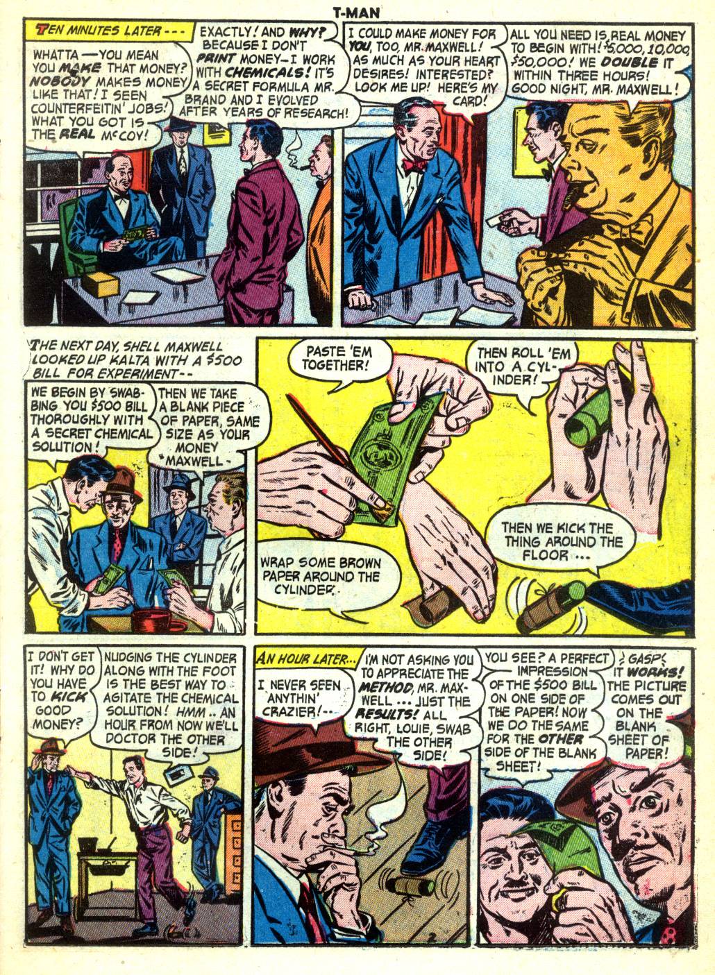Read online T-Man: World Wide Trouble Shooter comic -  Issue #11 - 15