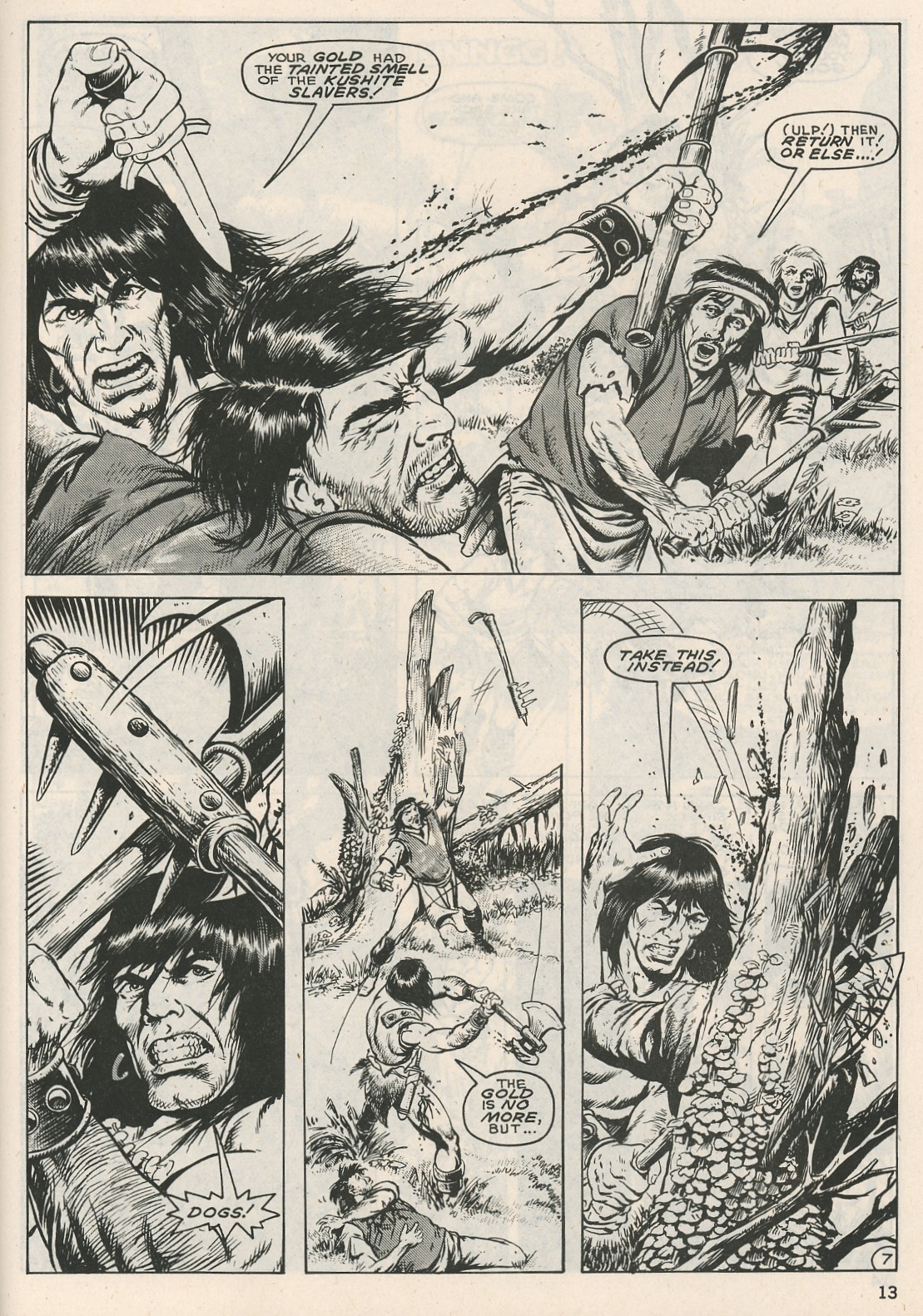 Read online The Savage Sword Of Conan comic -  Issue #126 - 13