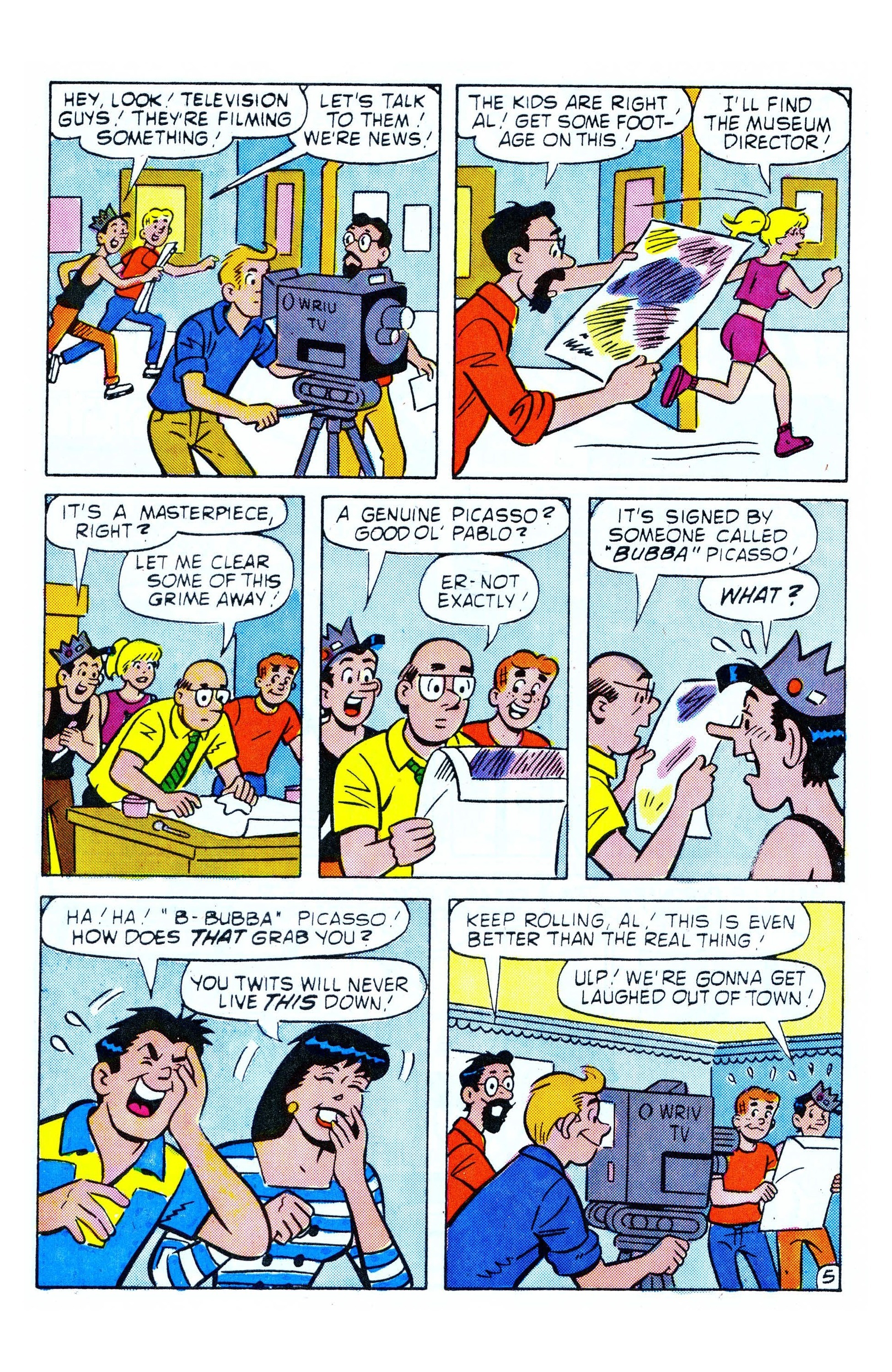 Read online Archie (1960) comic -  Issue #359 - 6