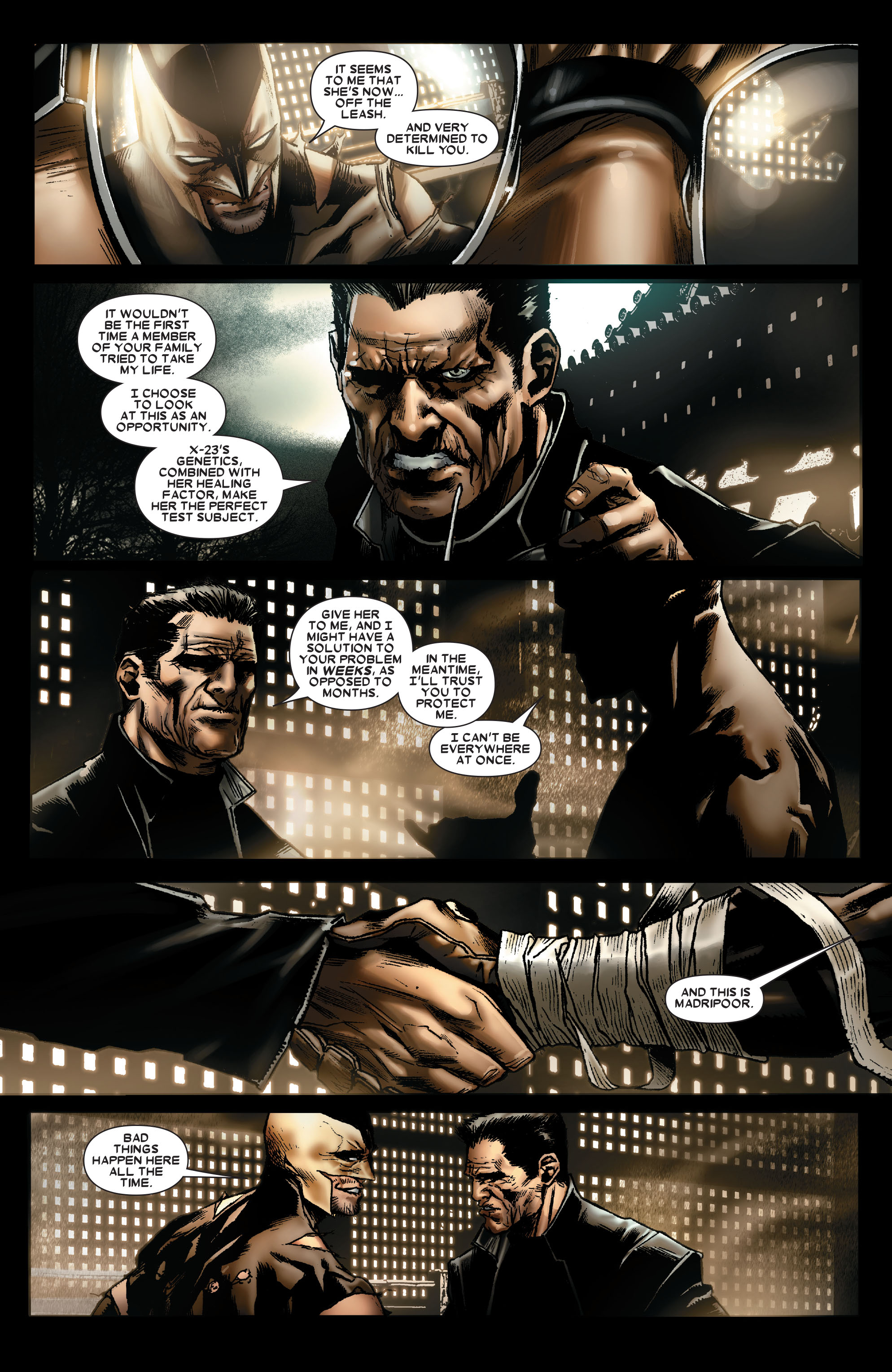 Read online Daken: Dark Wolverine comic -  Issue #8 - 12