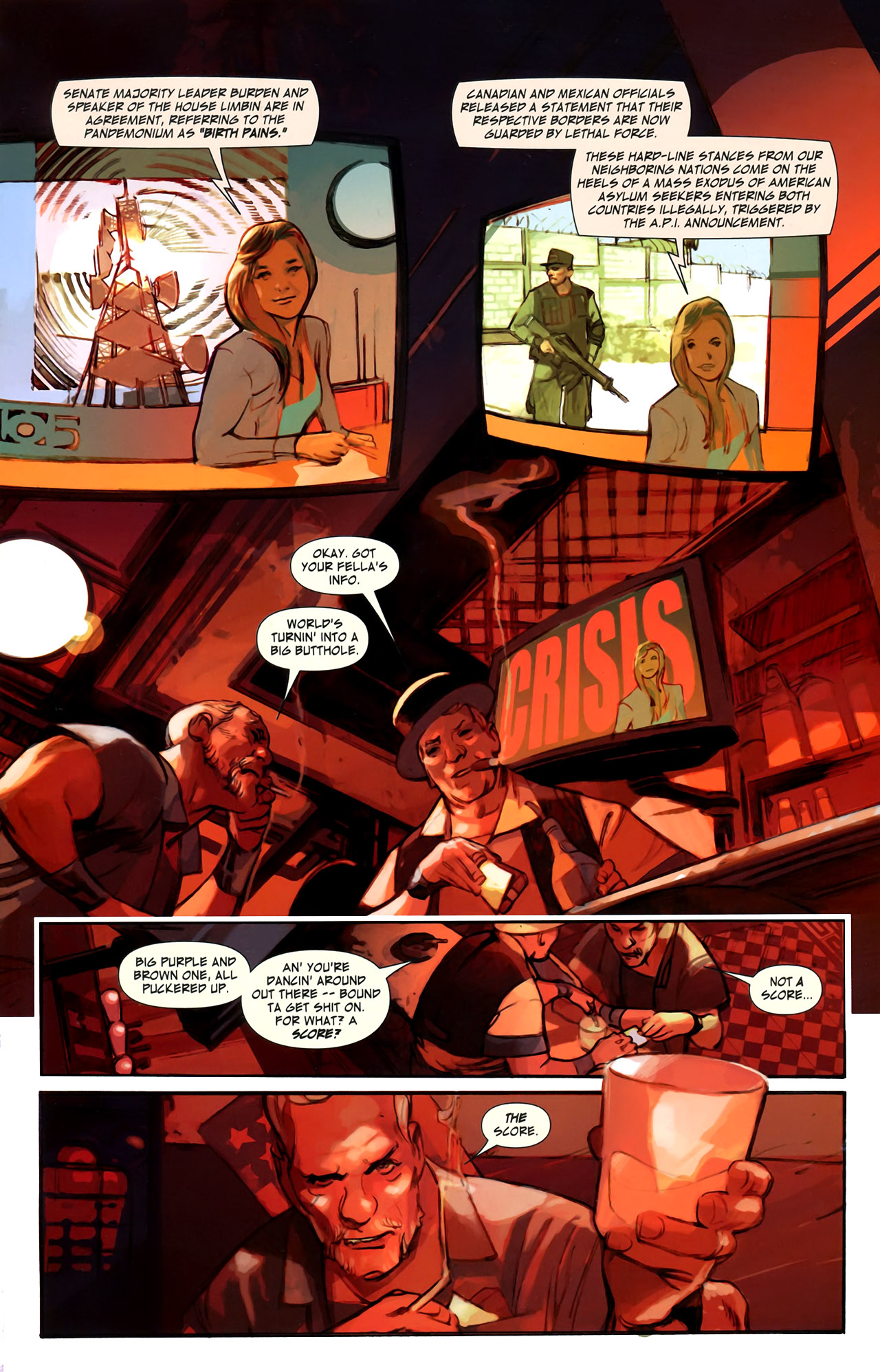Read online The Last Days of American Crime comic -  Issue #1 - 16