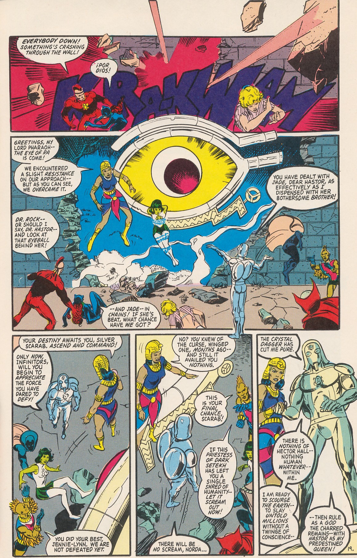 Read online Infinity Inc. (1984) comic -  Issue #44 - 21