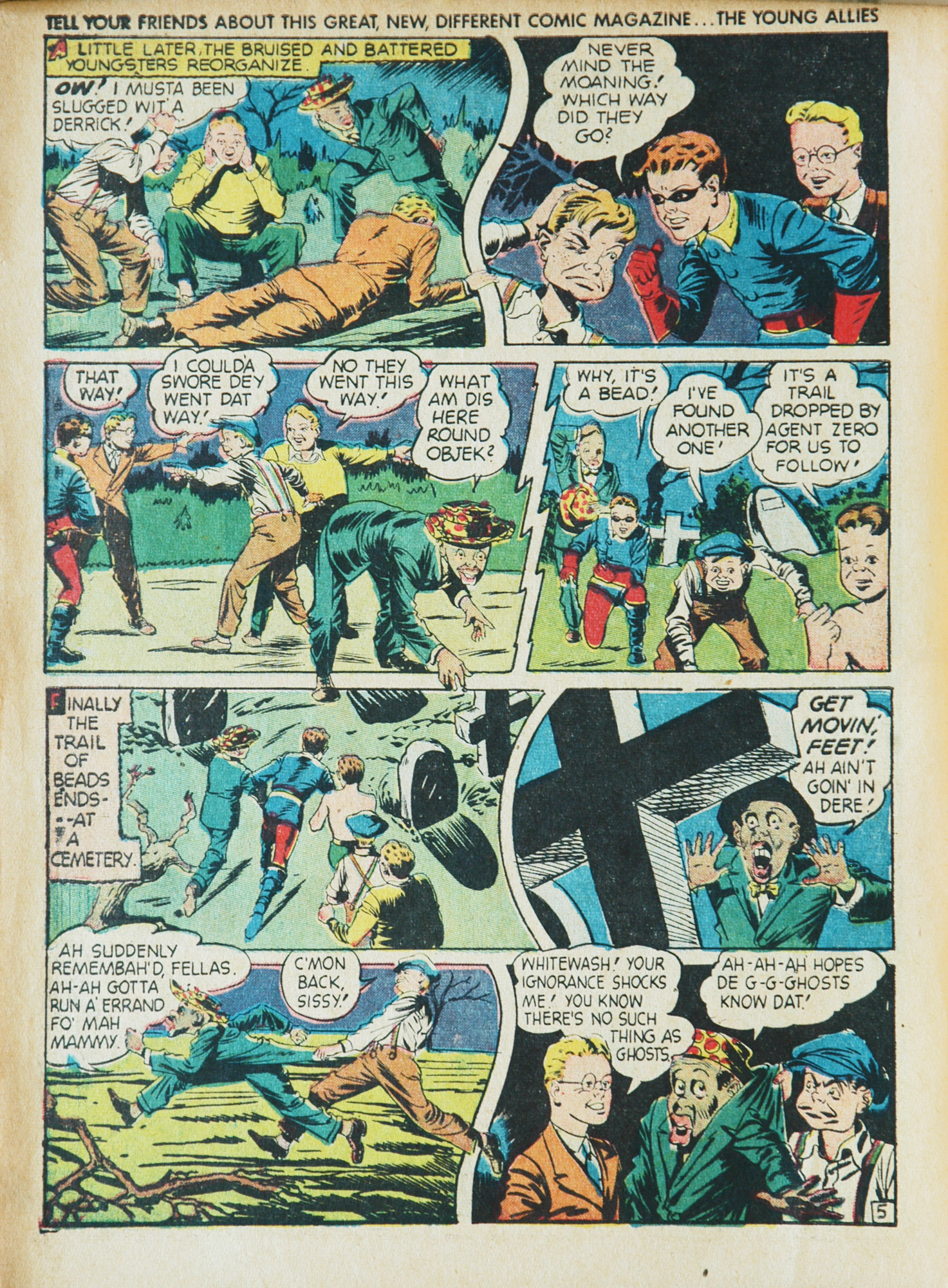 Read online Young Allies Comics comic -  Issue #1 - 16