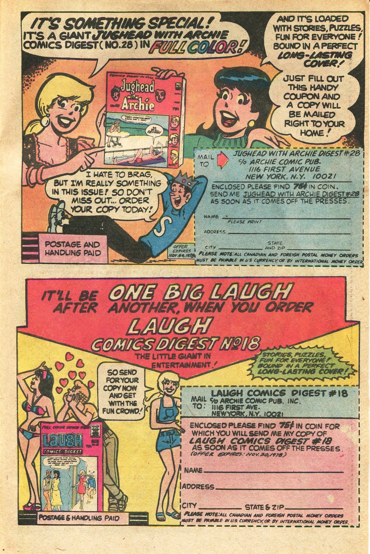 Read online Archie's Joke Book Magazine comic -  Issue #247 - 33