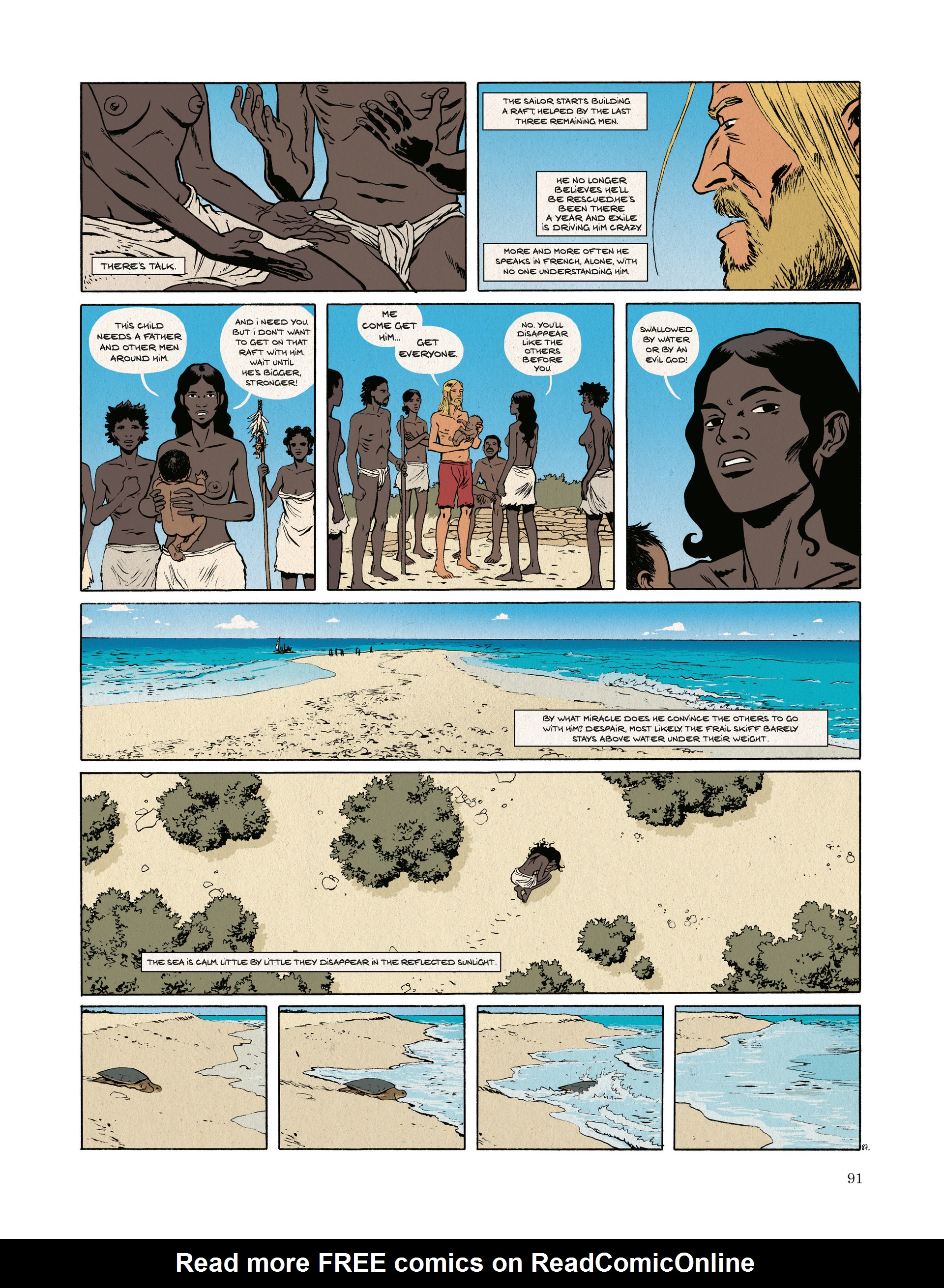 Read online The Forgotten Slaves of Tromelin comic -  Issue # TPB - 93