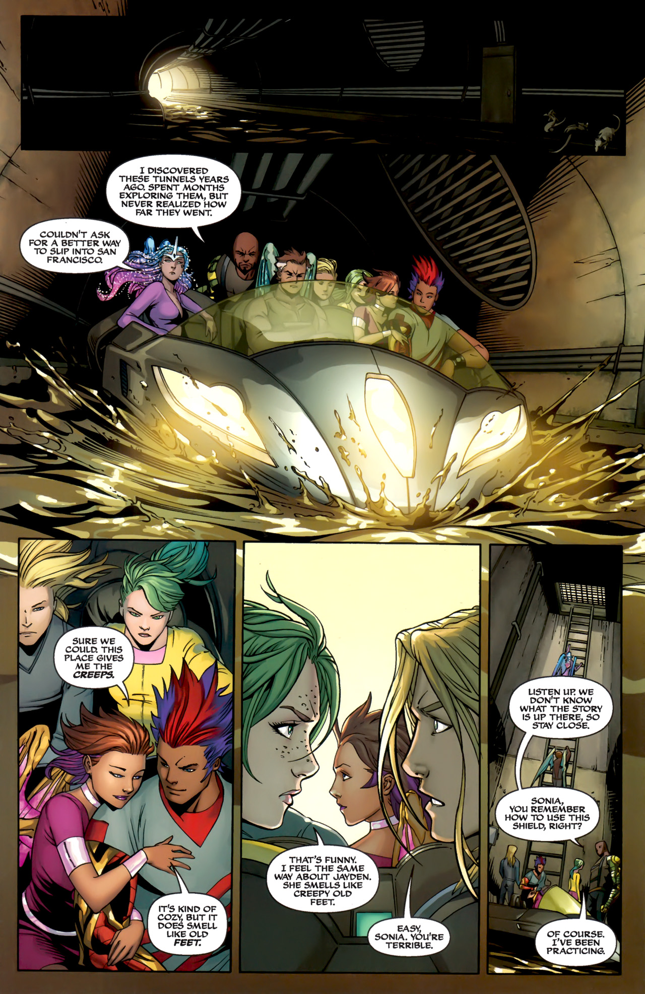 Read online Michael Turner's Soulfire (2009) comic -  Issue #6 - 16
