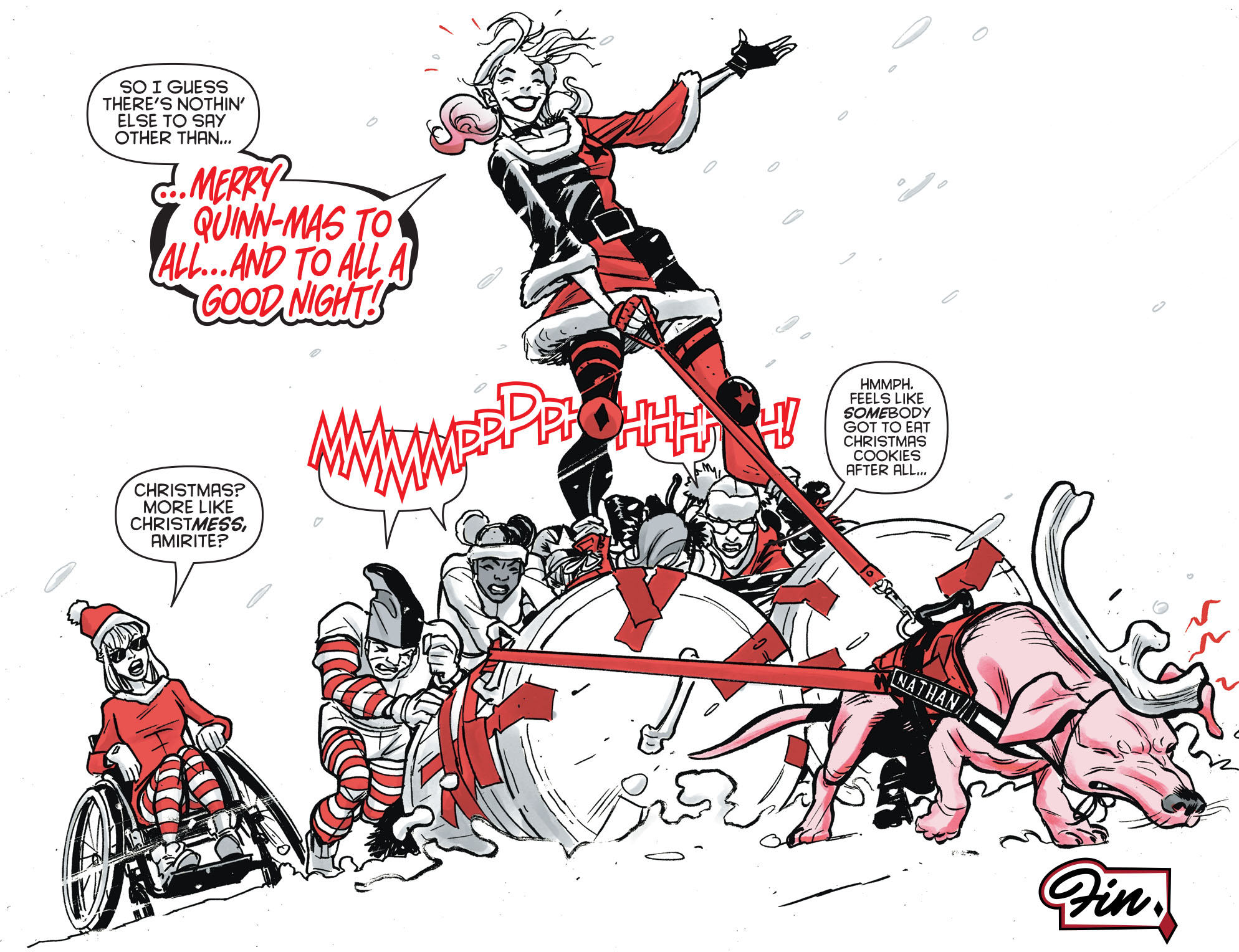 Read online Harley Quinn Black   White   Red comic -  Issue #16 - 23