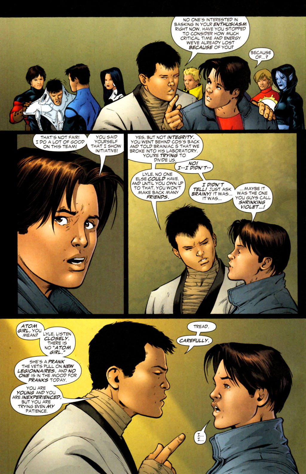 Read online Legion of Super-Heroes (2005) comic -  Issue #10 - 13