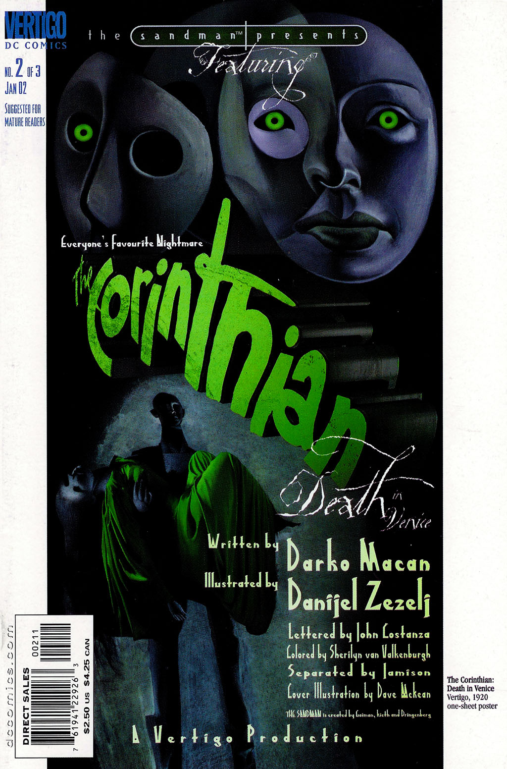 Read online The Sandman Presents: The Corinthian comic -  Issue #2 - 1