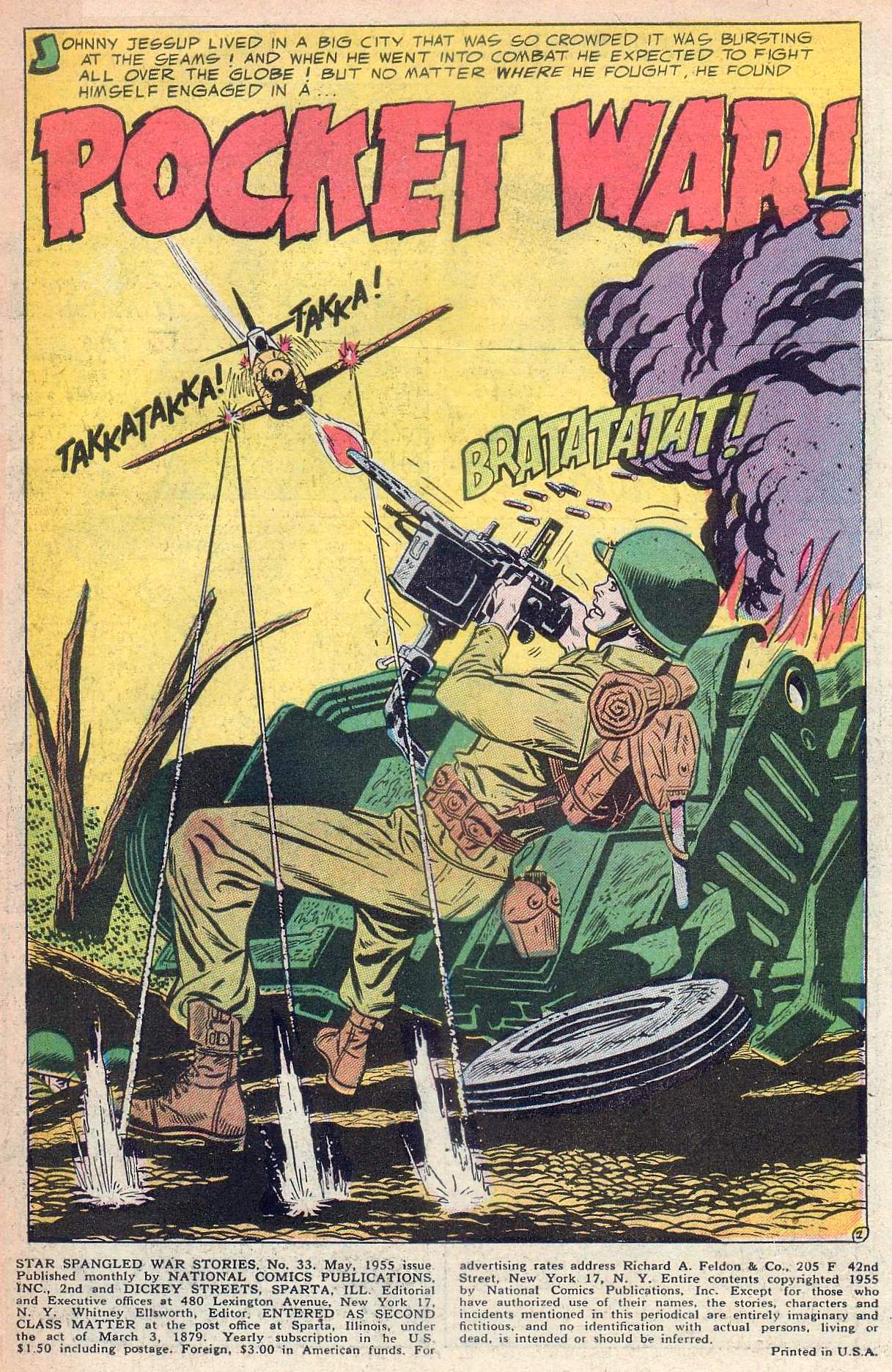 Read online Star Spangled War Stories (1952) comic -  Issue #33 - 3