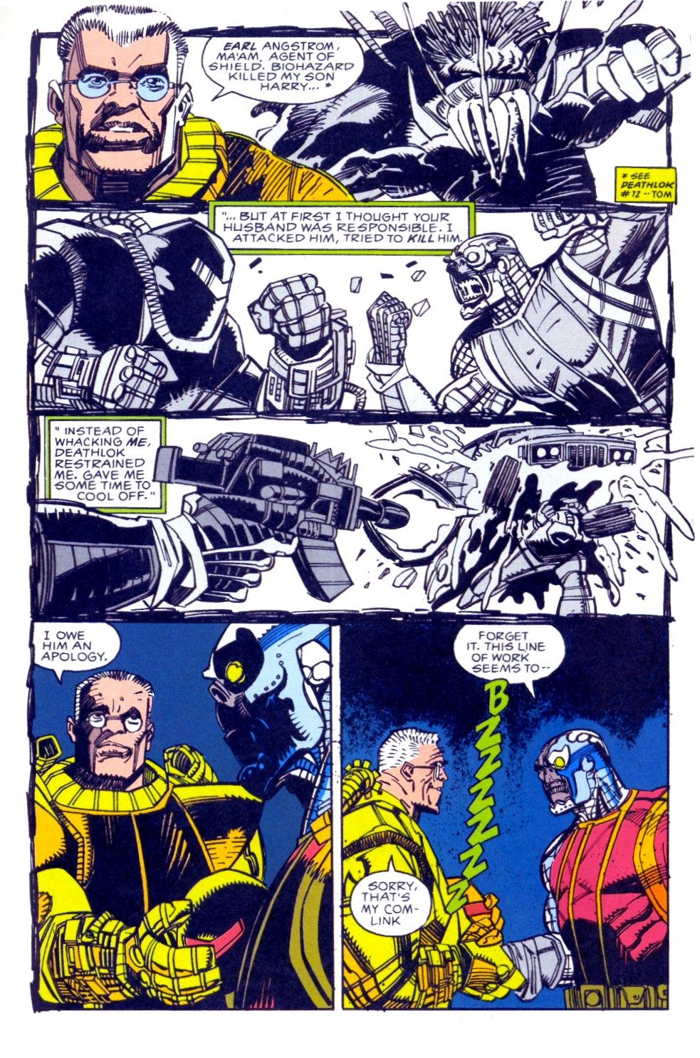 Read online Deathlok (1991) comic -  Issue #15 - 8