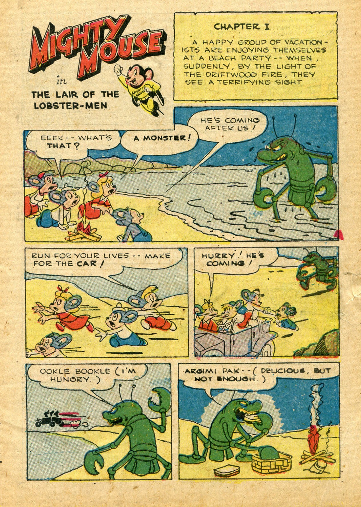 Read online Paul Terry's Mighty Mouse Comics comic -  Issue #47 - 3