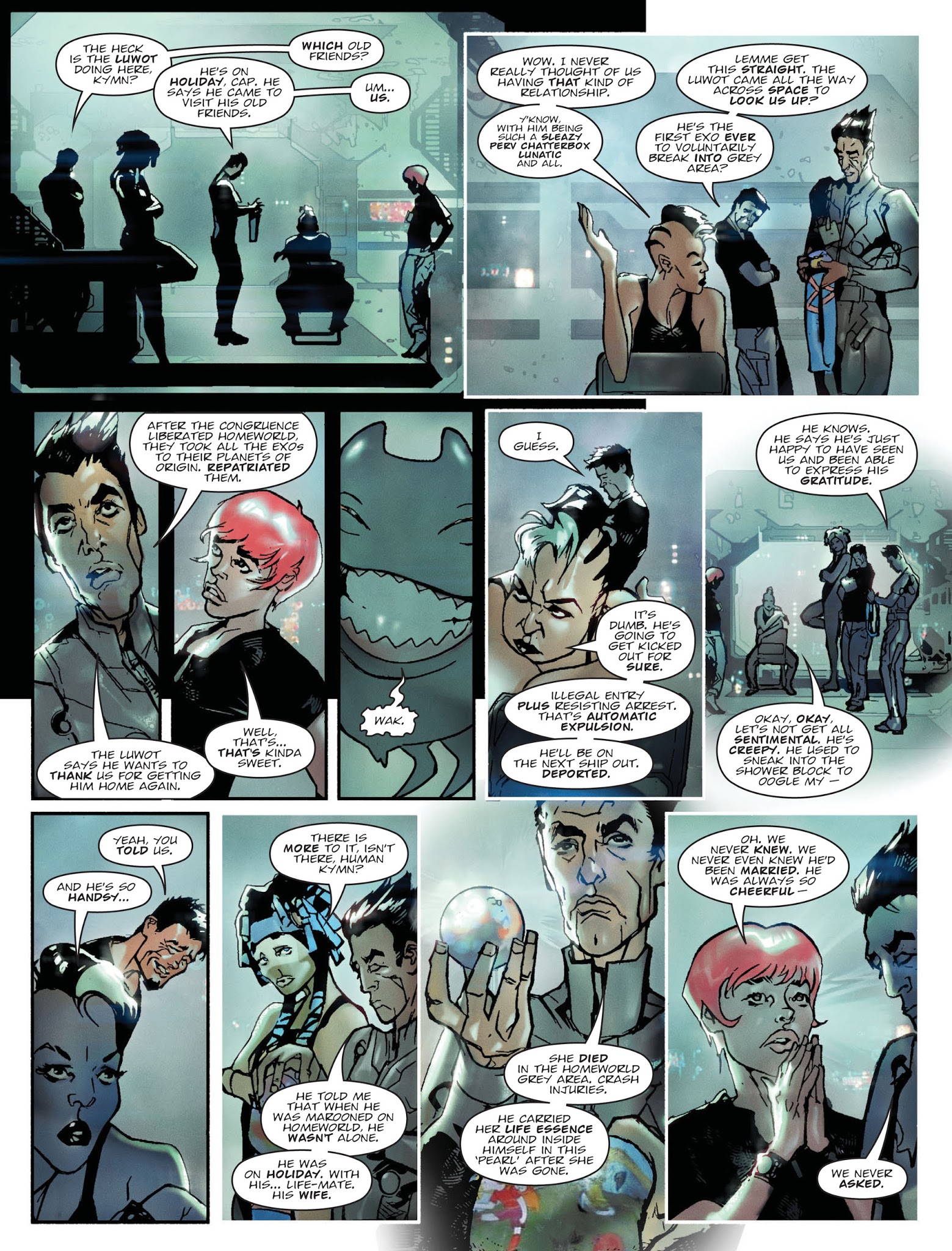 Read online 2000 AD comic -  Issue #2042 - 24