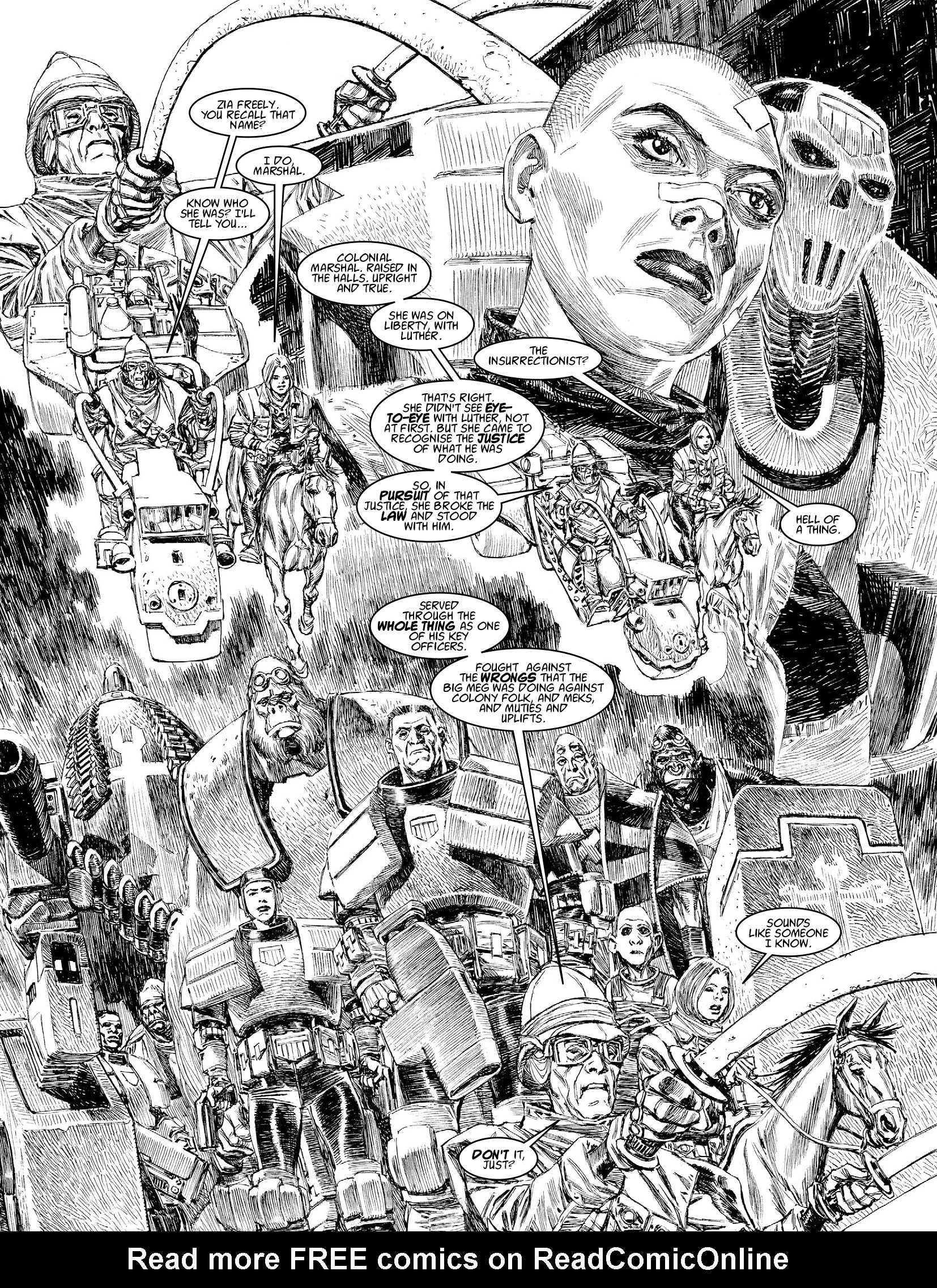 Read online Judge Dredd Megazine (Vol. 5) comic -  Issue #405 - 19
