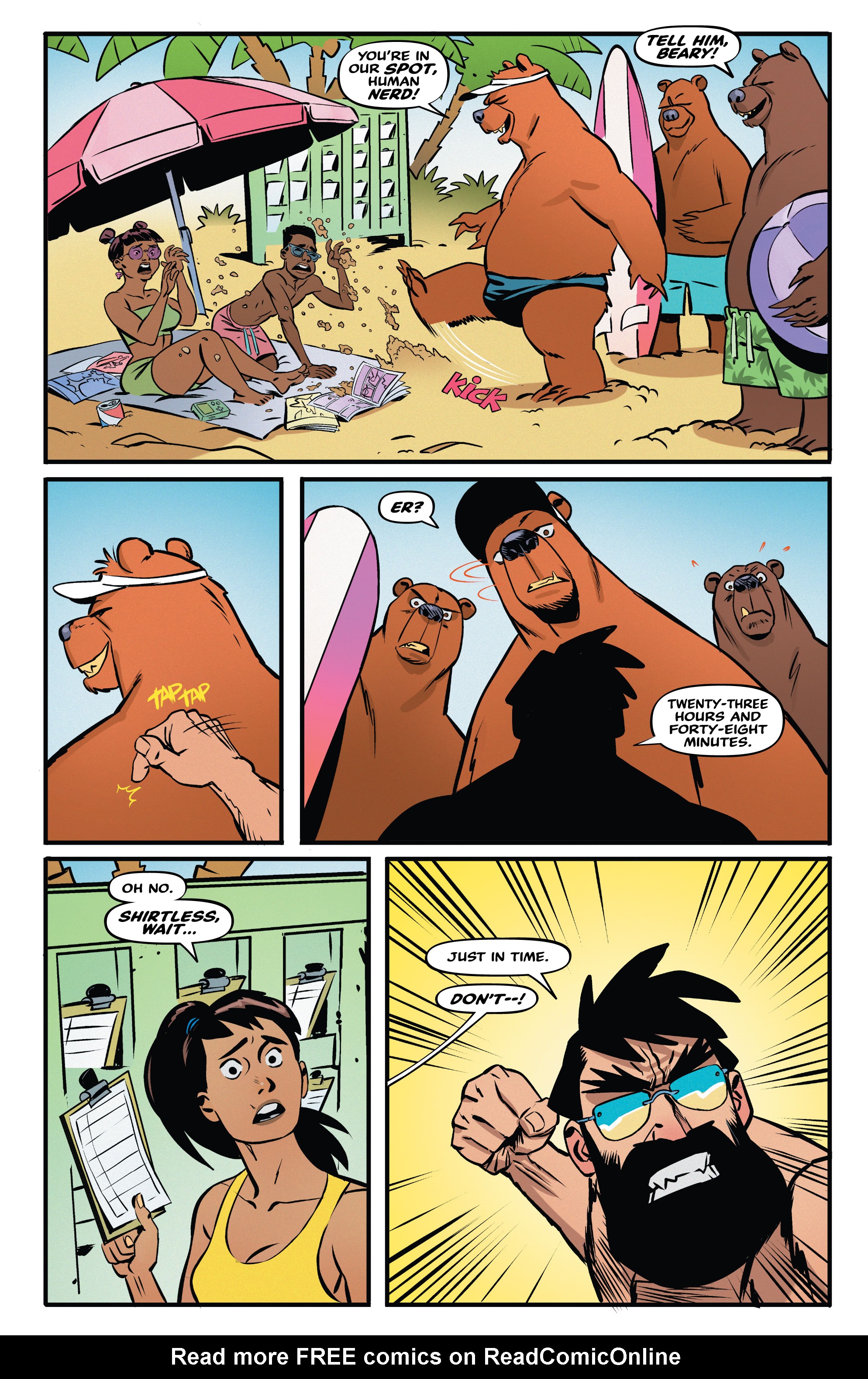 Read online Shirtless Bear-Fighter! 2 comic -  Issue #1 - 30
