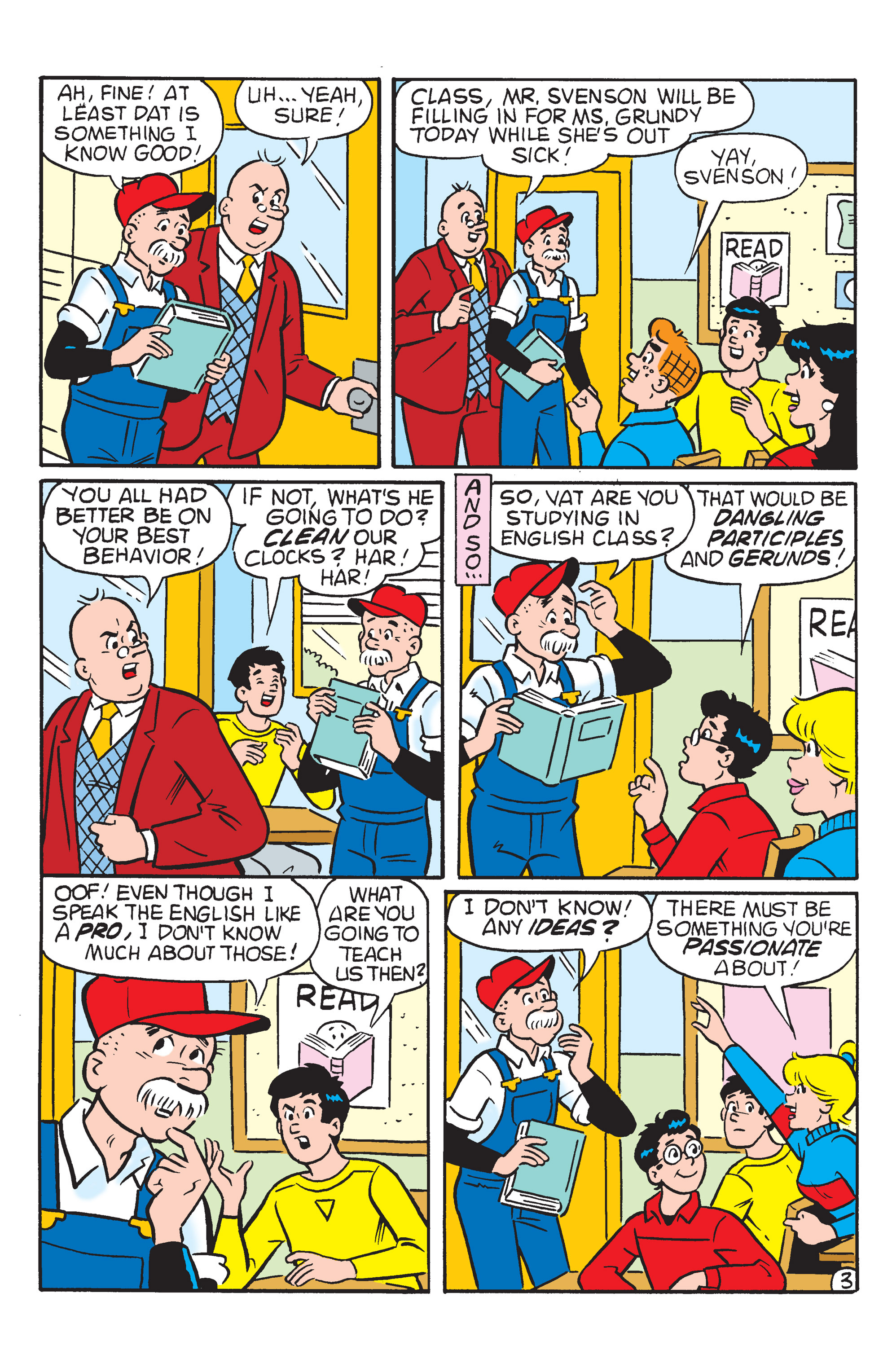 Read online Archie & Friends: Faculty Funnies comic -  Issue # TPB - 85
