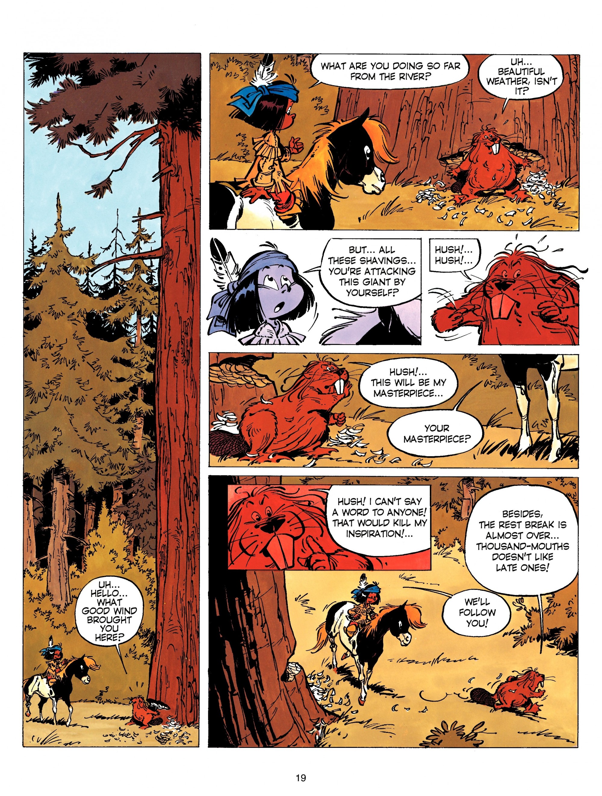 Read online Yakari comic -  Issue #3 - 19