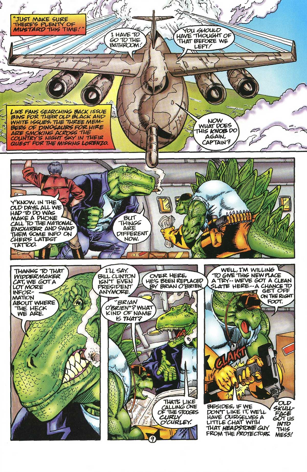Read online Dinosaurs For Hire comic -  Issue #9 - 13