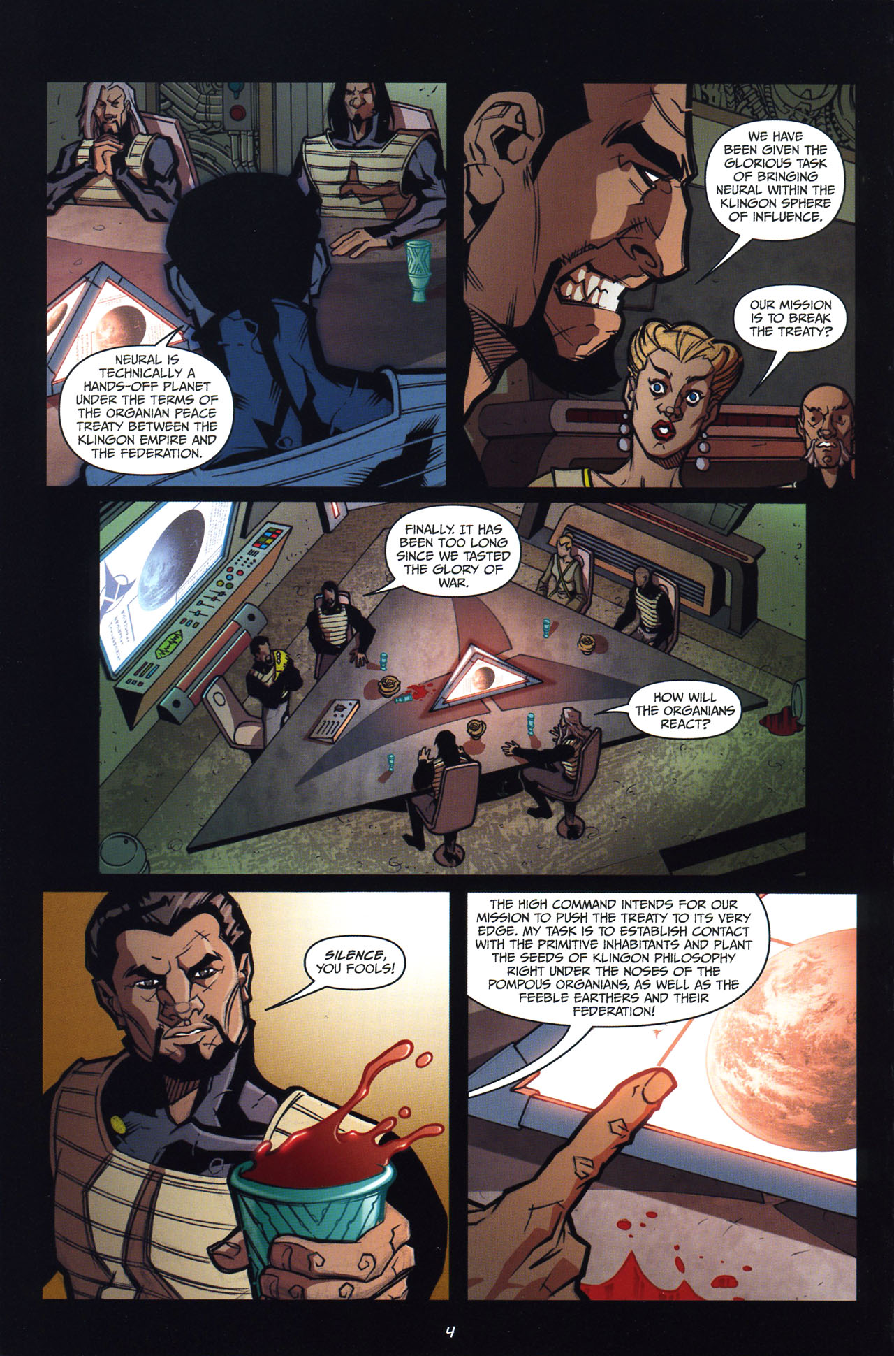 Read online Star Trek: Klingons: Blood Will Tell comic -  Issue #3 - 6
