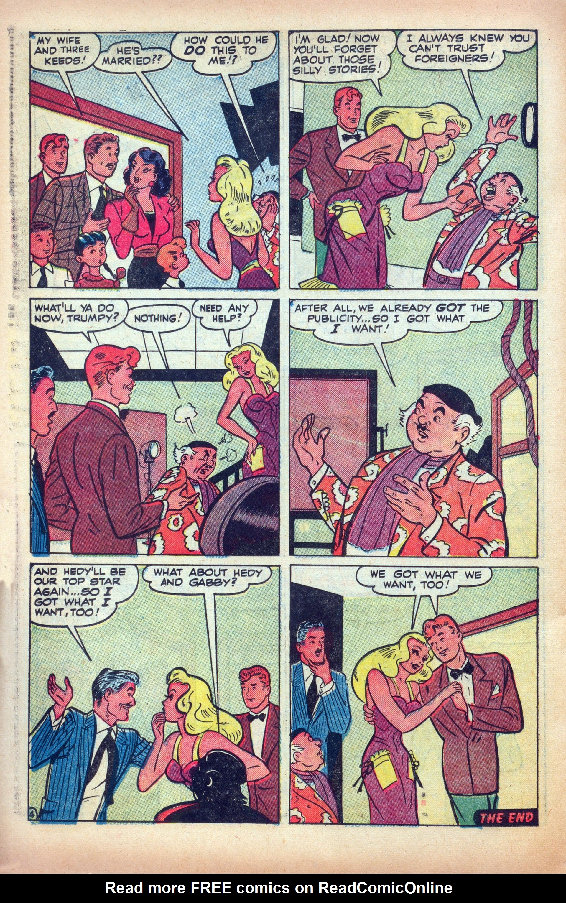 Read online Hedy Of Hollywood Comics comic -  Issue #47 - 24