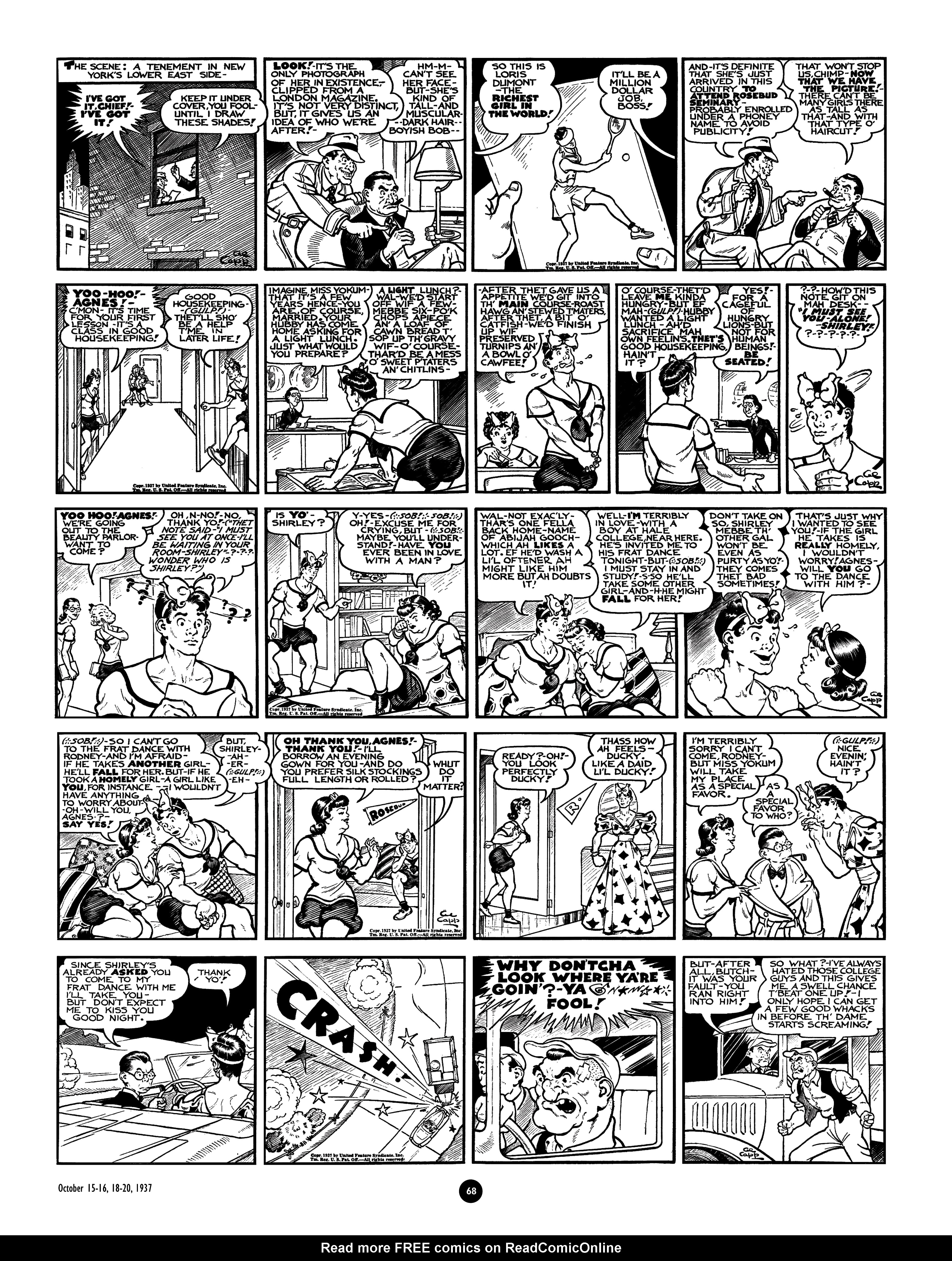 Read online Al Capp's Li'l Abner Complete Daily & Color Sunday Comics comic -  Issue # TPB 2 (Part 1) - 69