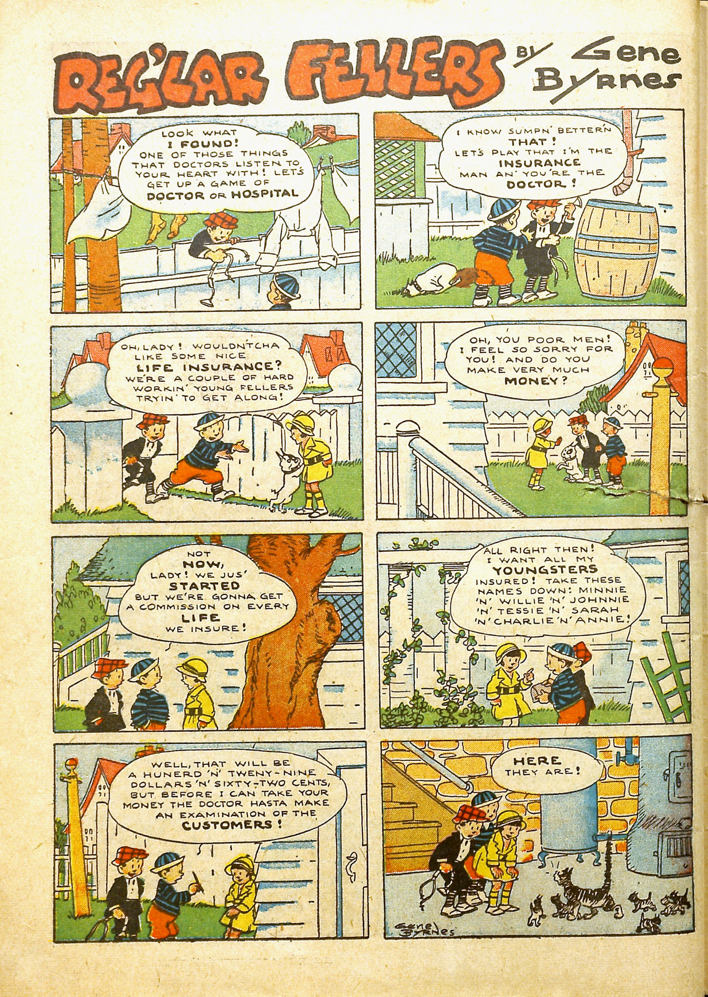 Read online Reg'lar Fellers Heroic Comics comic -  Issue #3 - 55