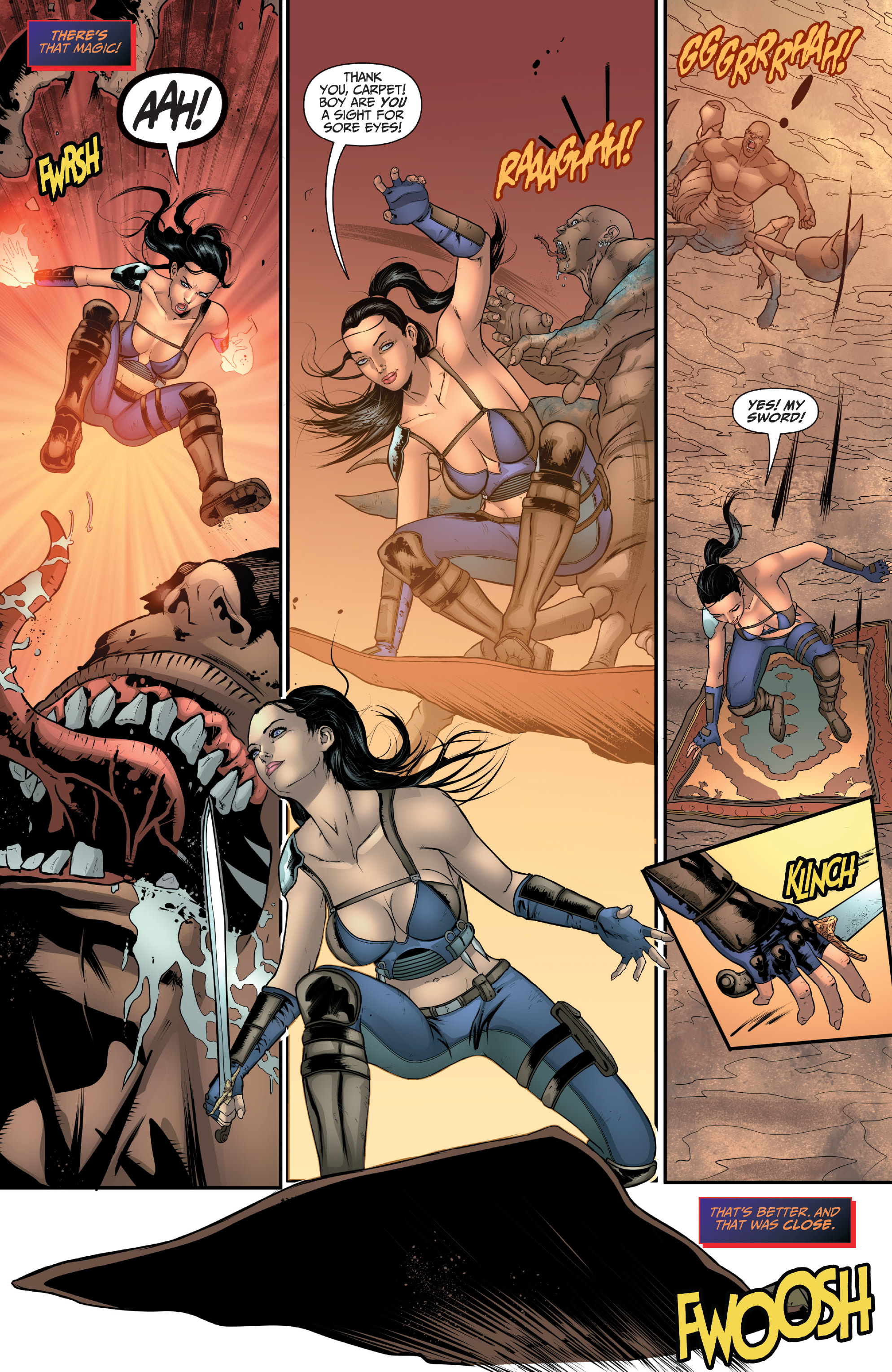 Read online Myths & Legends Quarterly: Jasmine comic -  Issue # Full - 13