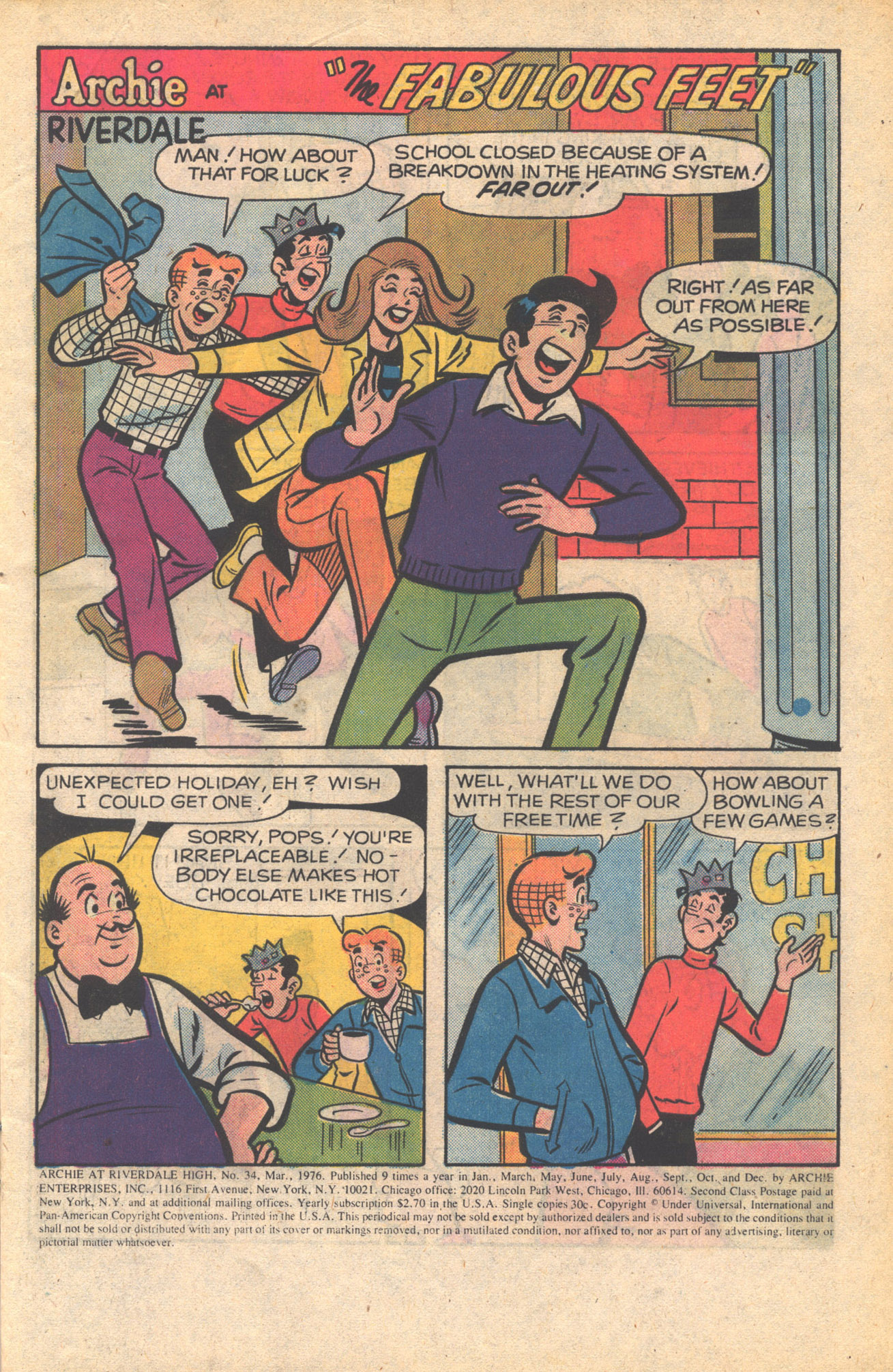 Read online Archie at Riverdale High (1972) comic -  Issue #34 - 3