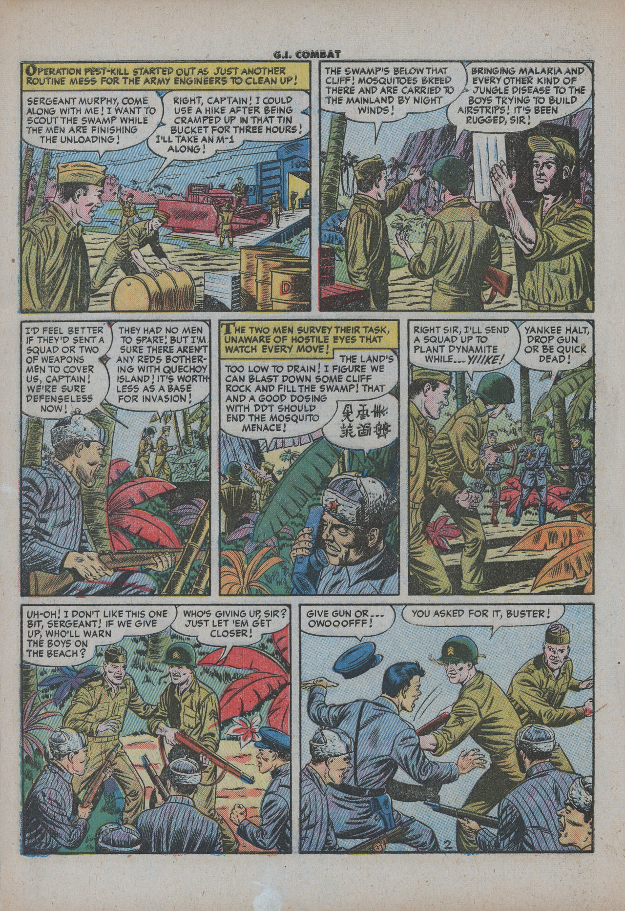 Read online G.I. Combat (1952) comic -  Issue #32 - 4