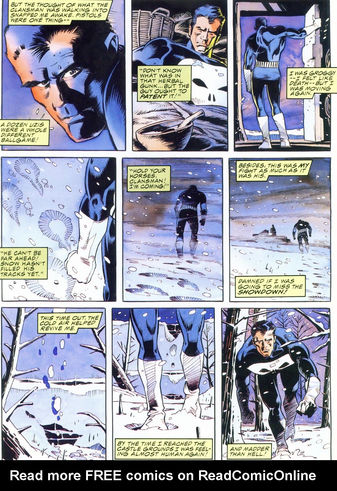 Read online Marvel Graphic Novel comic -  Issue #70 - Punisher - Blood On the Moors - 54