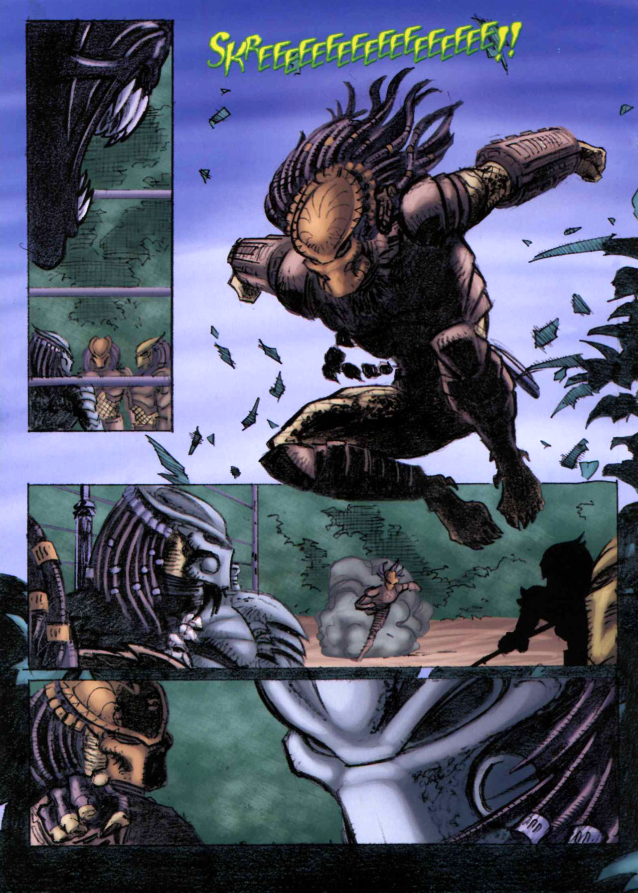 Read online Alien Vs. Predator: Civilized Beasts comic -  Issue # TPB - 38