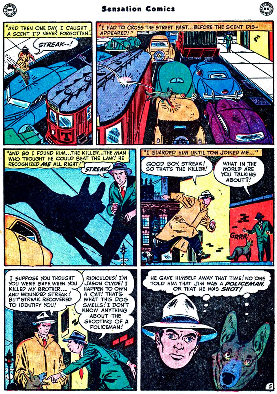 Read online Sensation (Mystery) Comics comic -  Issue #91 - 21