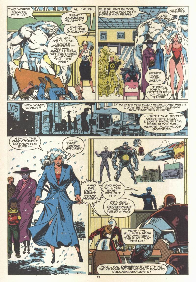 Read online Alpha Flight (1983) comic -  Issue #61 - 14