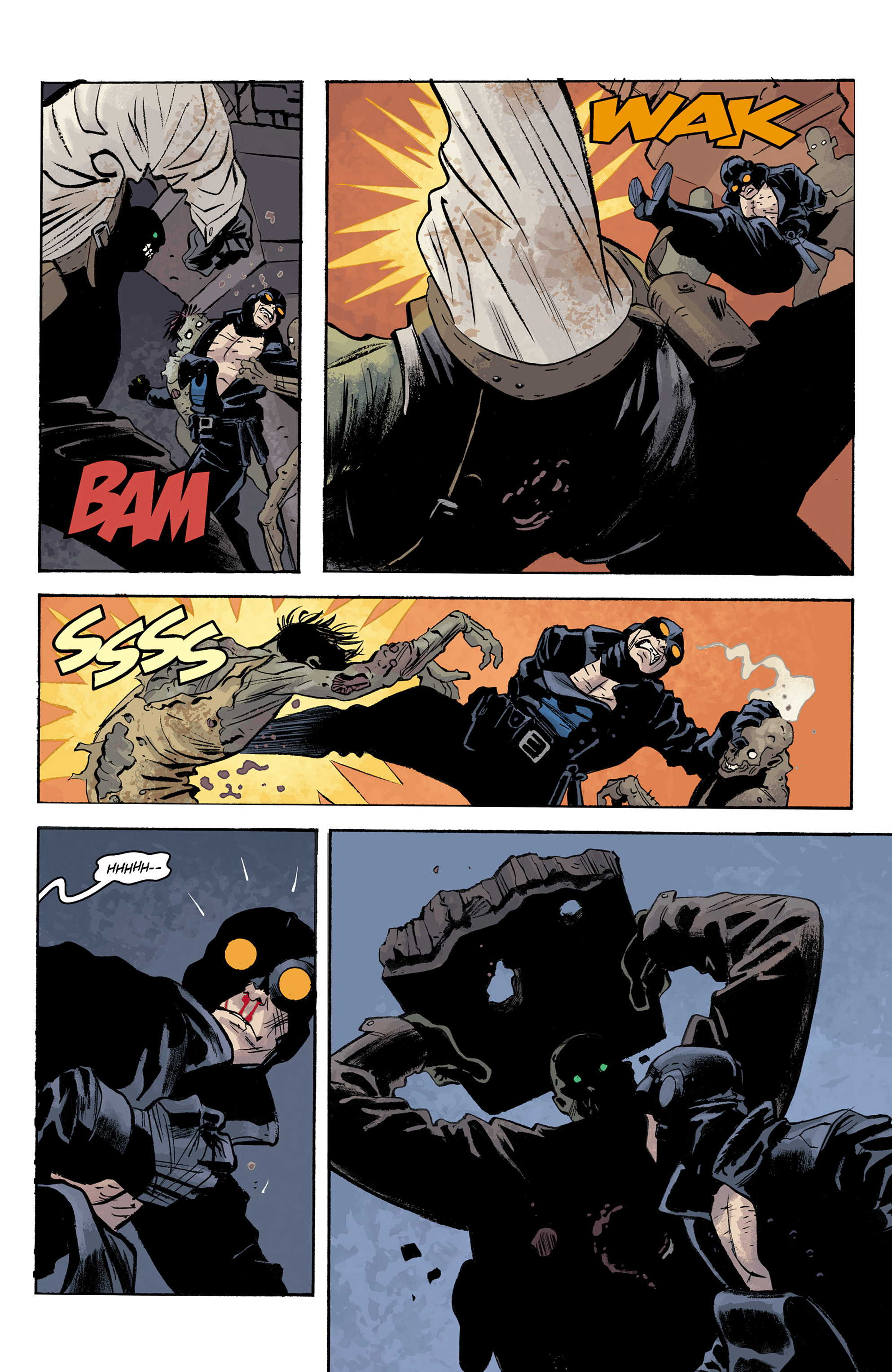 Read online Lobster Johnson: Garden of Bones comic -  Issue # Full - 20