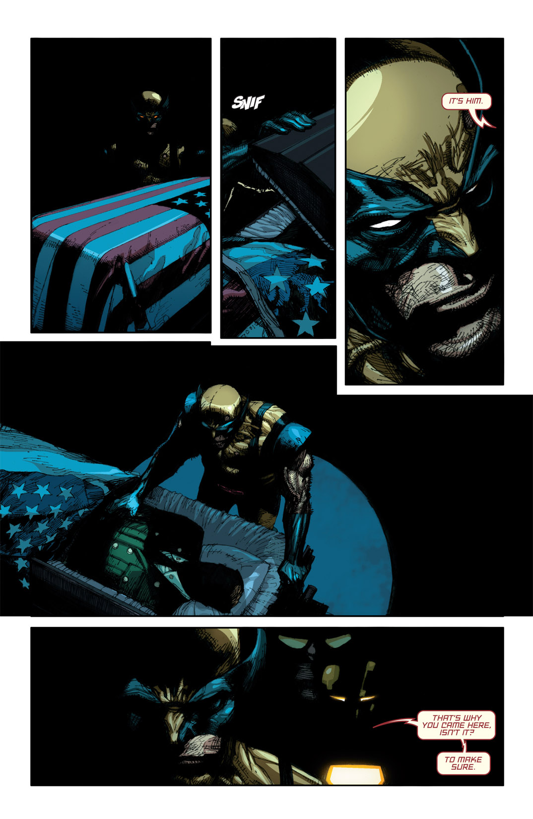 Read online Fallen Son: The Death of Captain America comic -  Issue #1 - 19