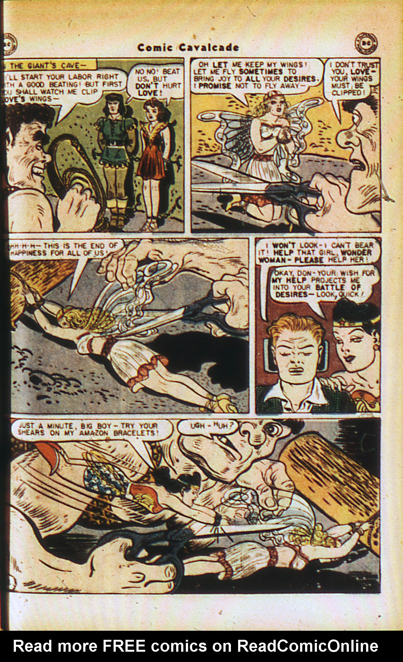Read online Comic Cavalcade comic -  Issue #16 - 14