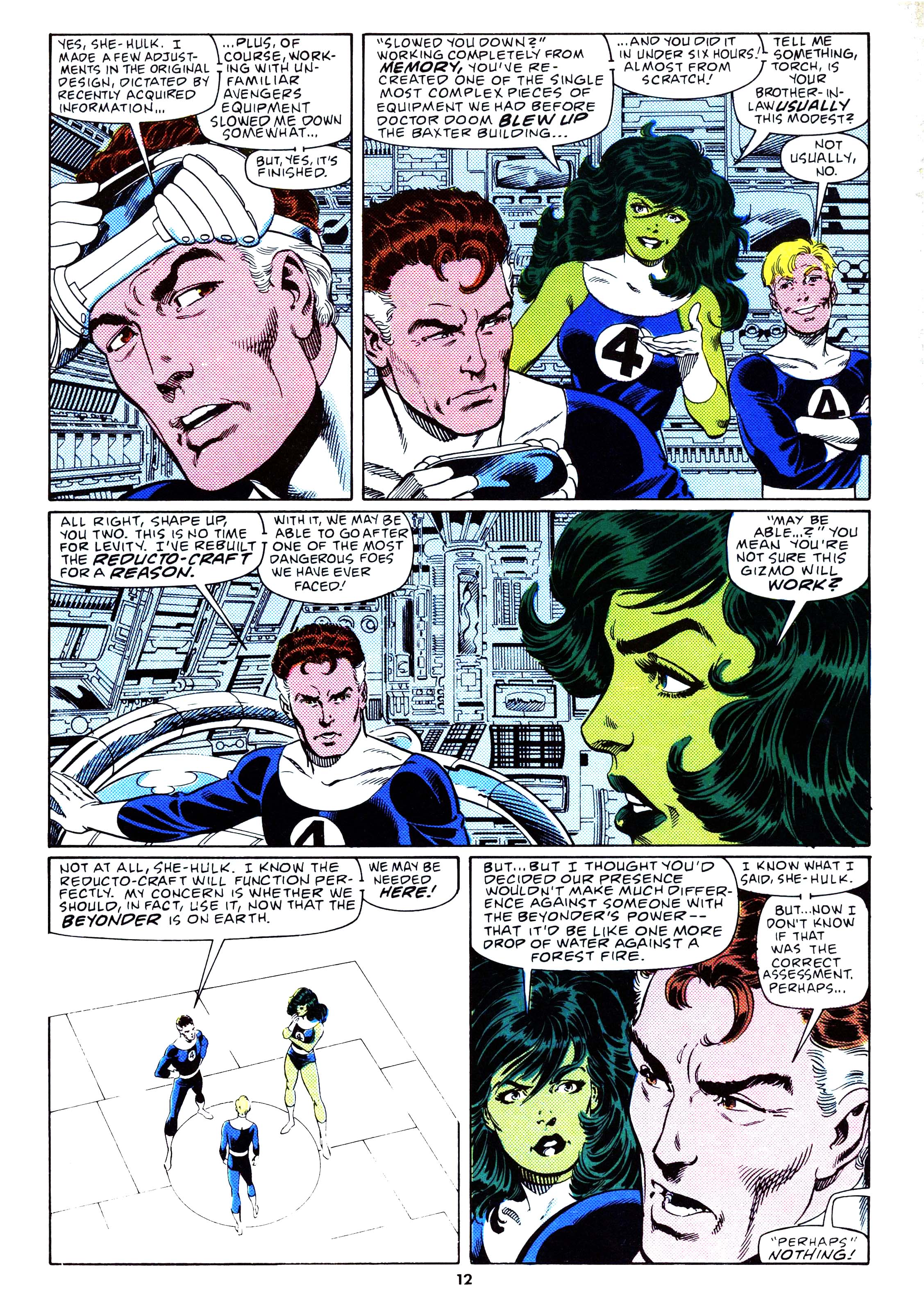 Read online Secret Wars (1985) comic -  Issue #42 - 12