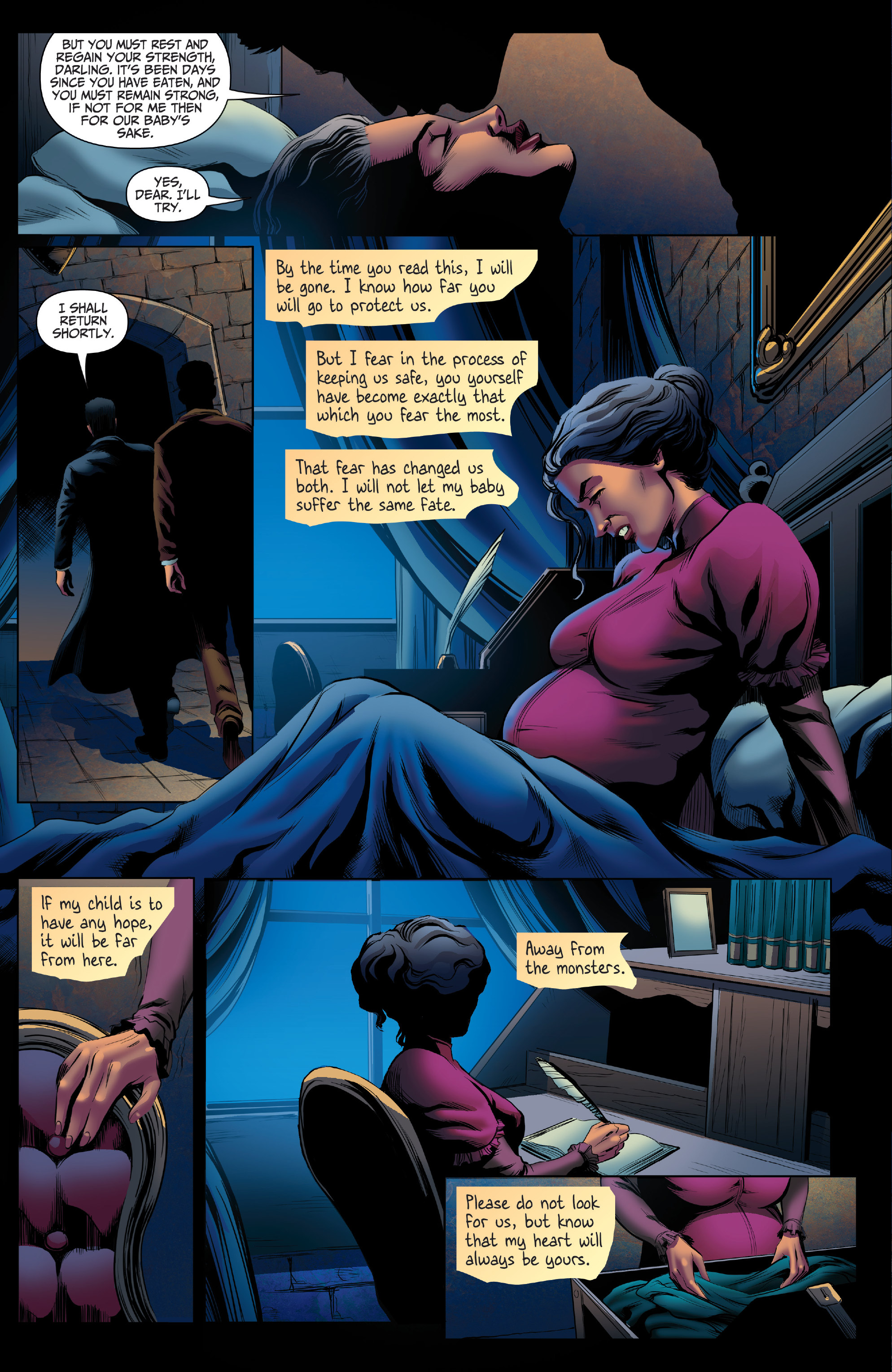 Read online Van Helsing vs. Dracula's Daughter comic -  Issue #4 - 4