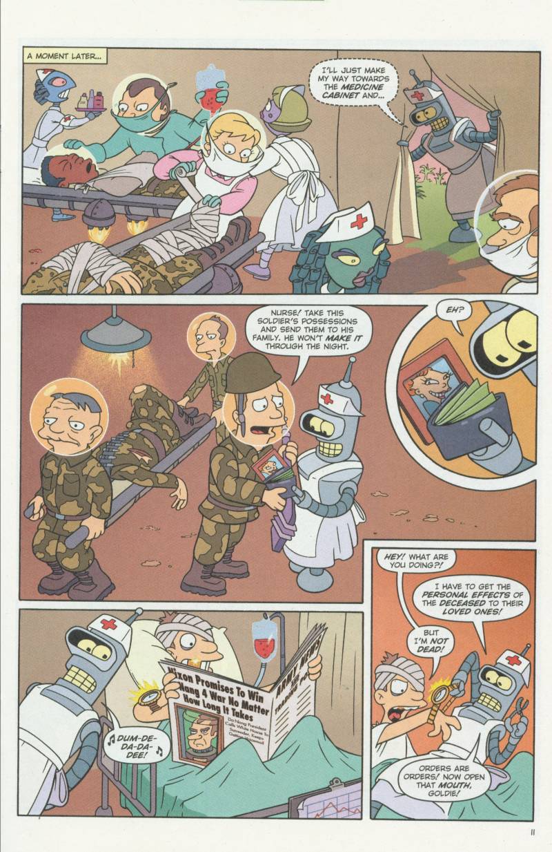 Read online Futurama Comics comic -  Issue #4 - 12
