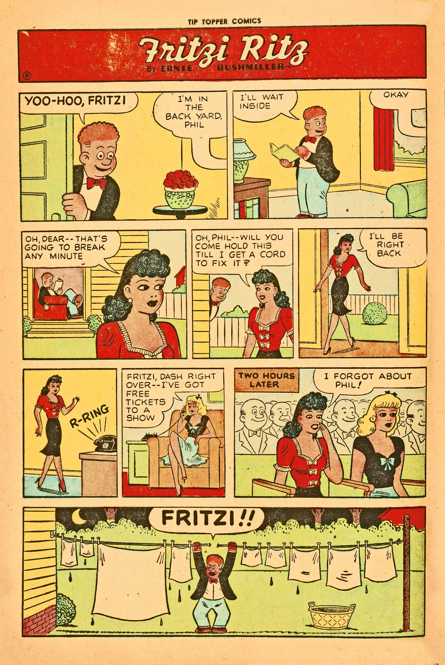 Read online Tip Topper Comics comic -  Issue #18 - 6