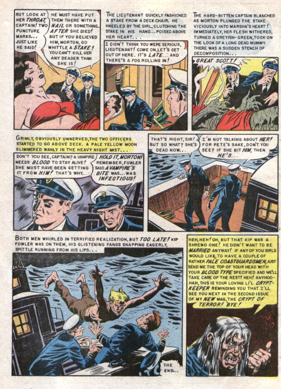 Read online The Vault of Horror (1950) comic -  Issue #40 - 16