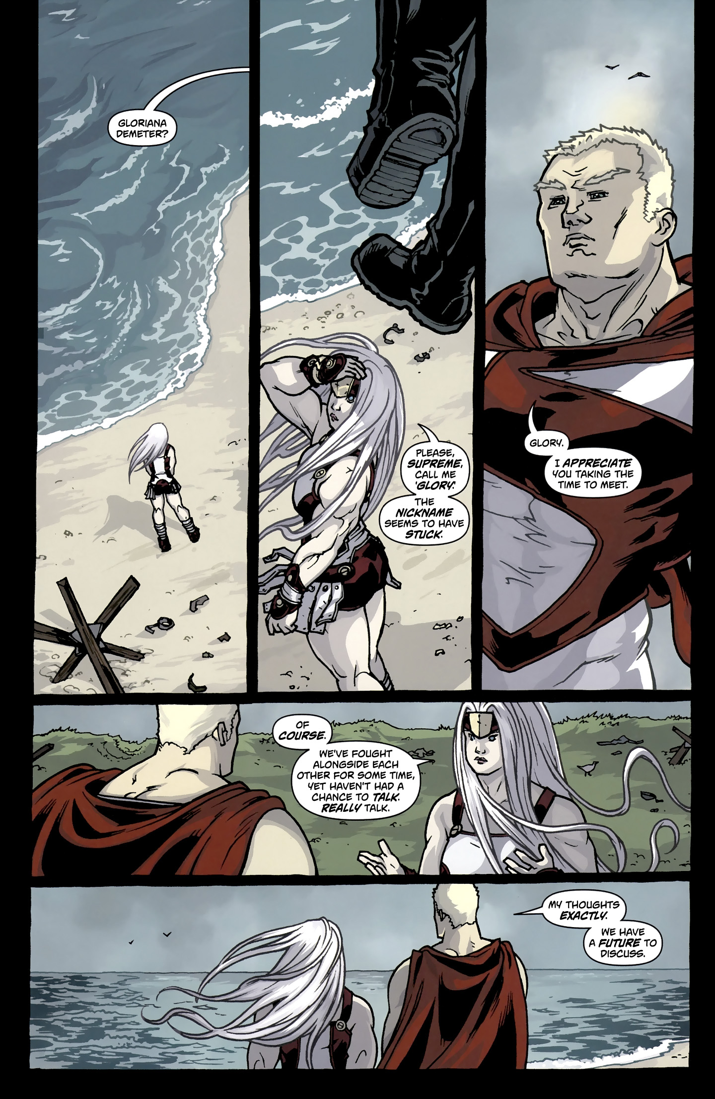 Read online Glory comic -  Issue #23 - 11