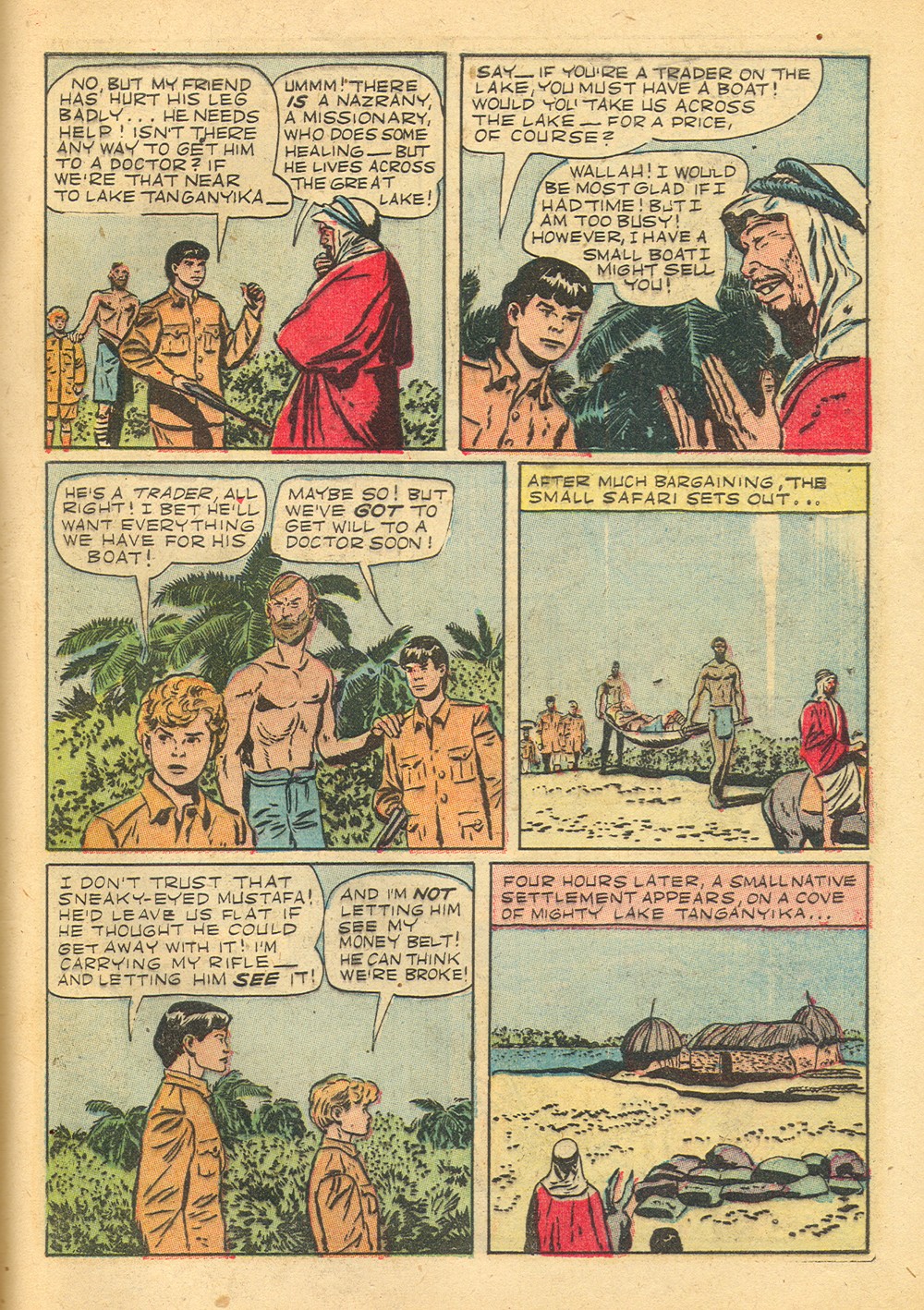 Read online Tarzan (1948) comic -  Issue #24 - 47