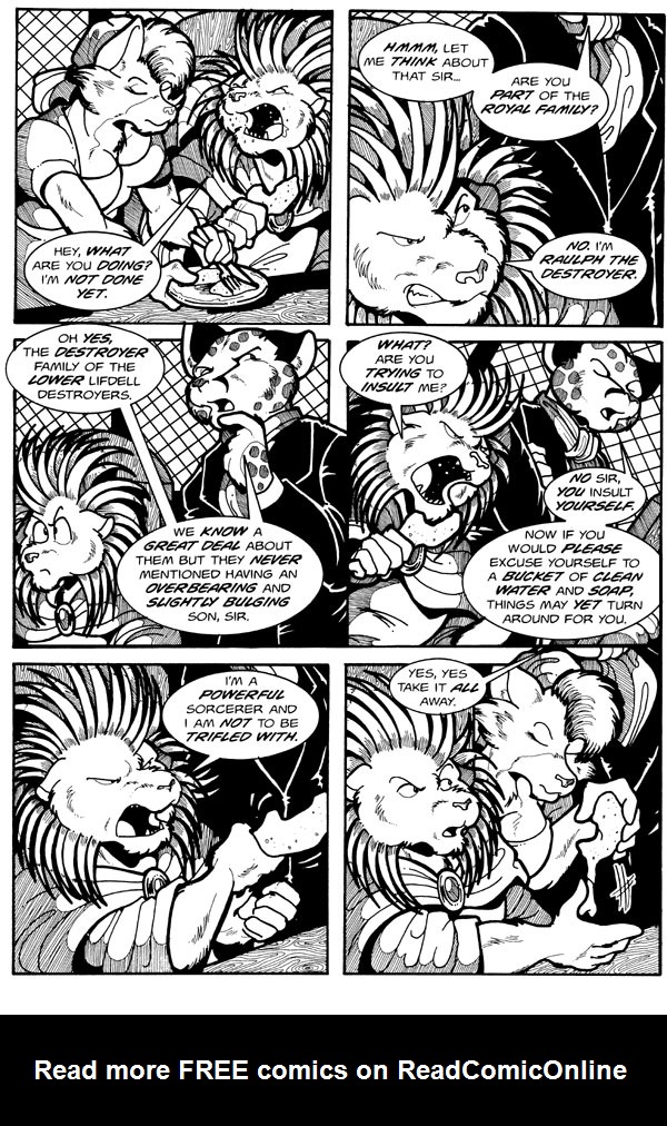 Read online Tall Tails: Thieves' Quest comic -  Issue #6 - 16