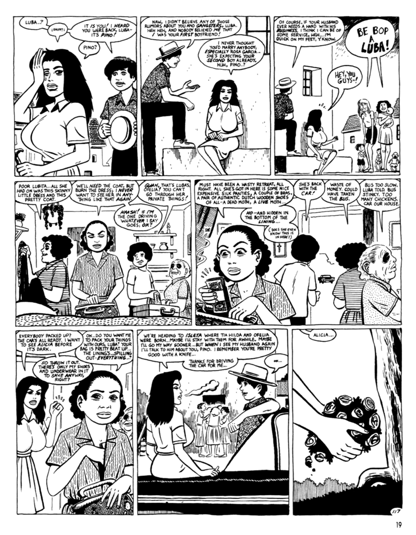 Read online Love and Rockets (1982) comic -  Issue #39 - 21