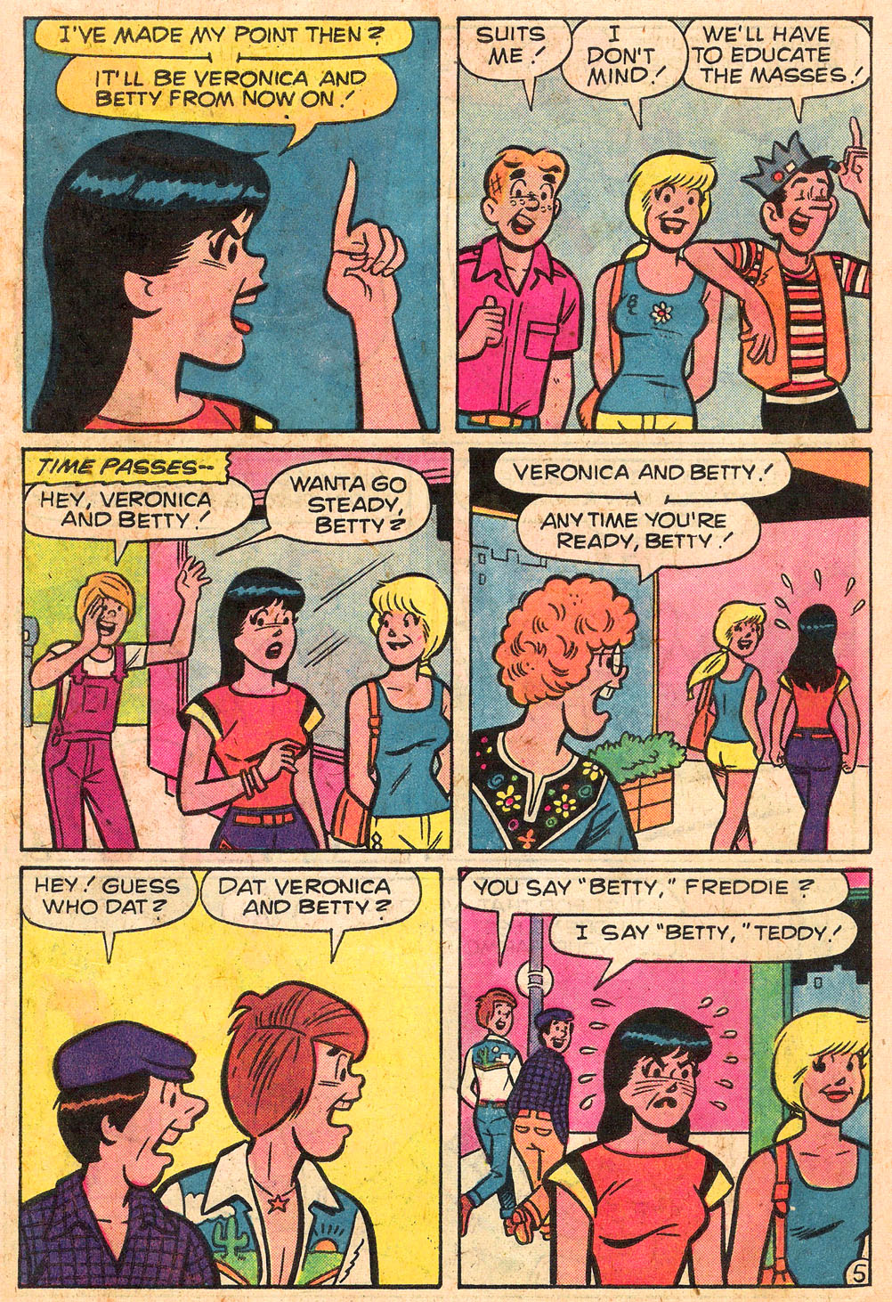 Read online Archie's Girls Betty and Veronica comic -  Issue #263 - 7